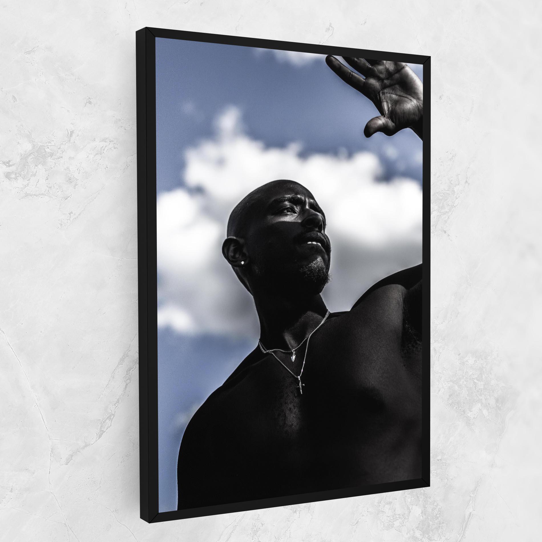 Tablou Canvas African Blue Sky mockup 1