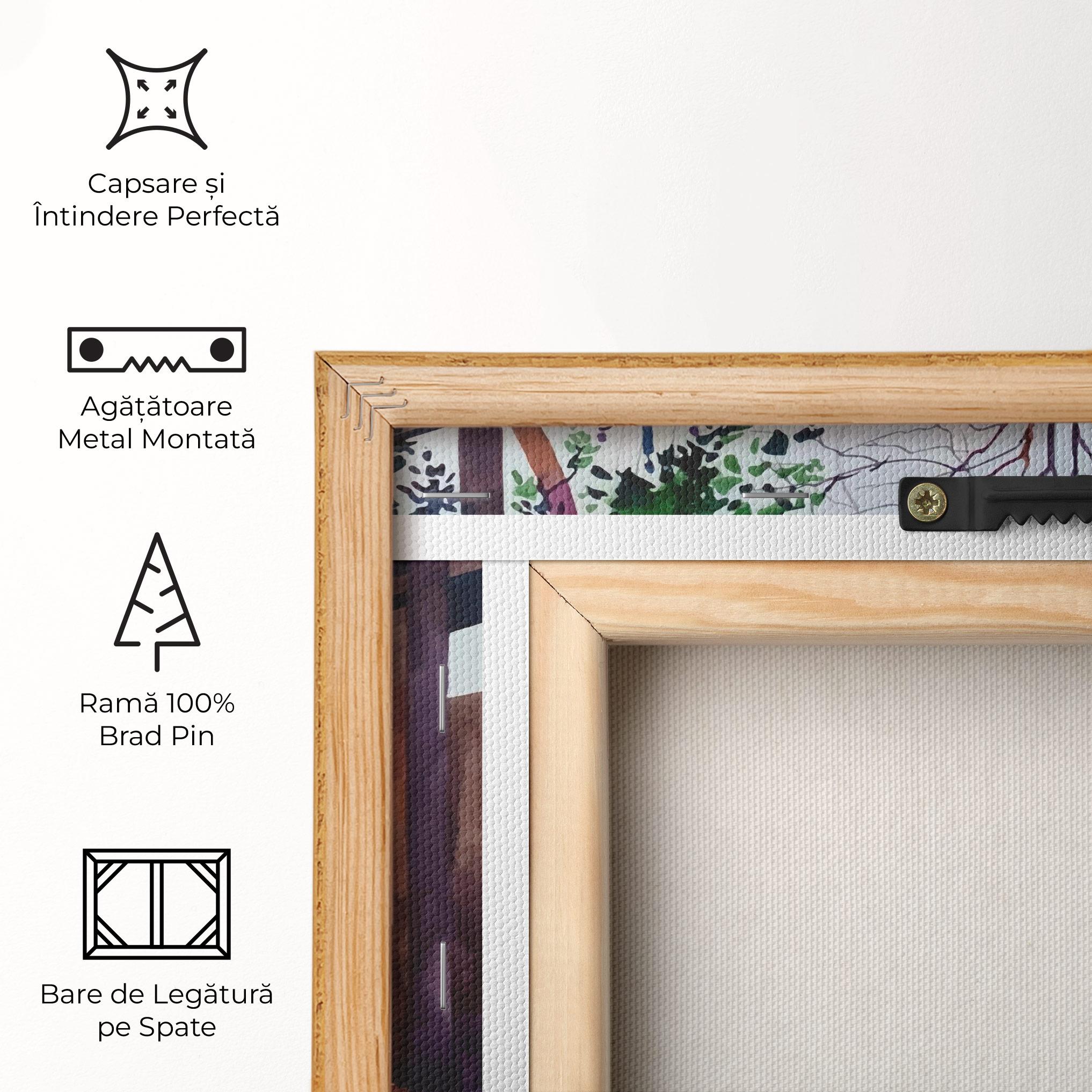 Tablou Canvas African City mockup 5