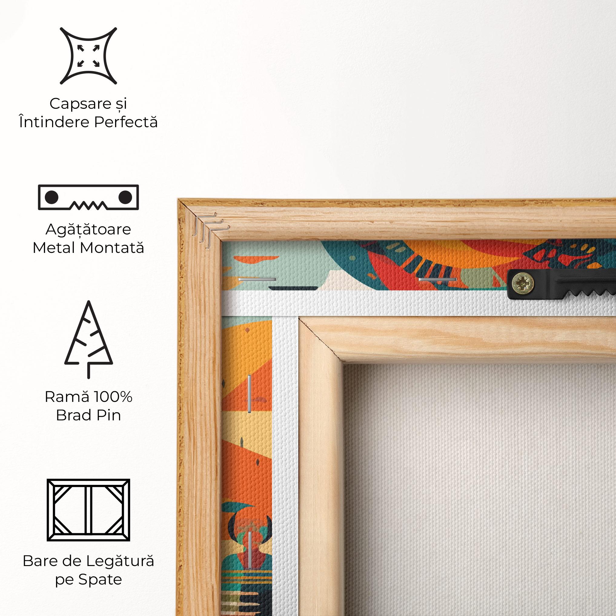 Tablou Canvas Child Africa Art mockup 5