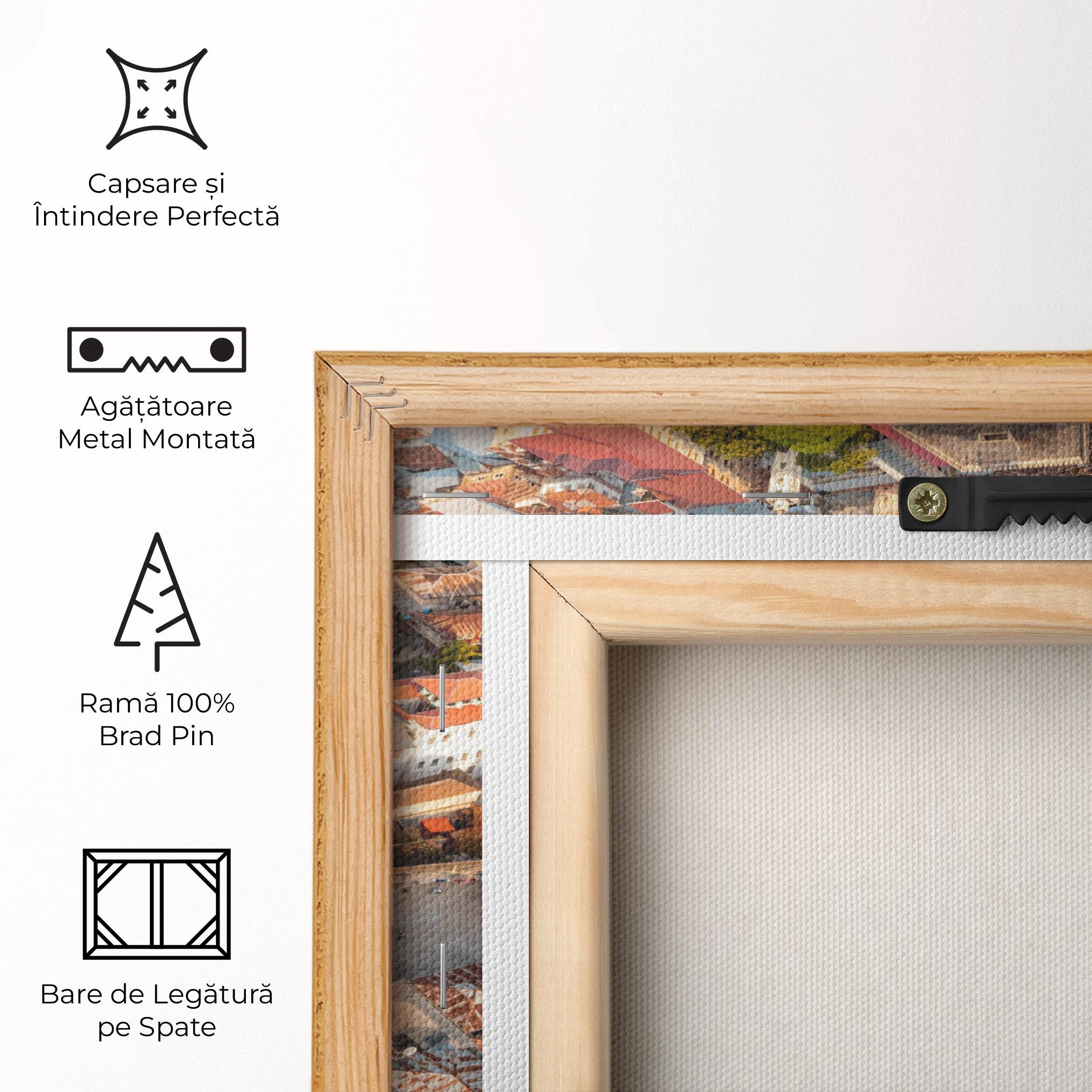 Tablou Canvas Island Tanzania Buildings mockup 5