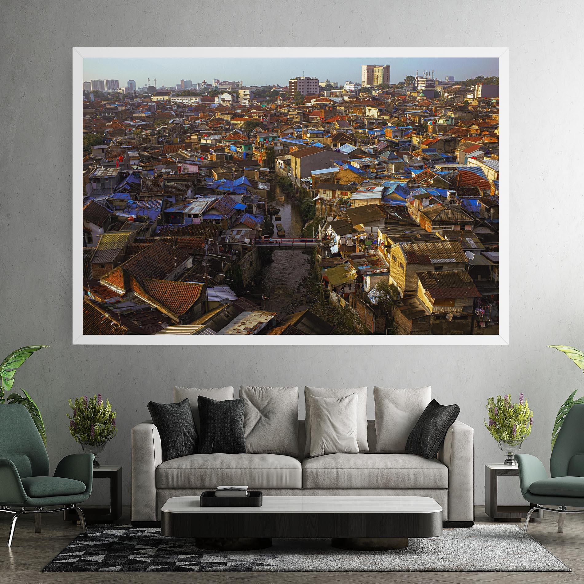 Tablou Canvas Bandung Golden Hour mockup 7