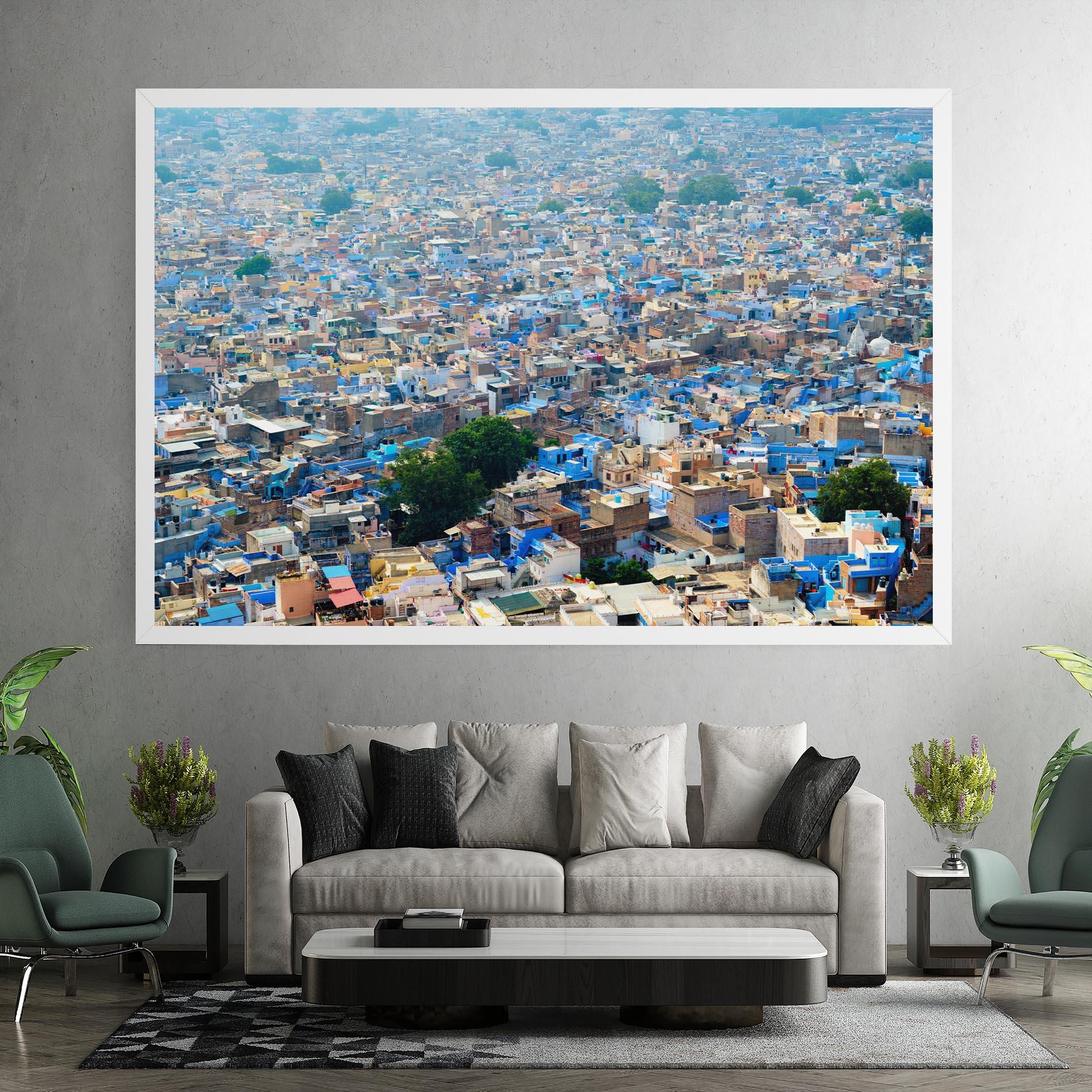 Tablou Canvas Rajasthan India Buildings mockup 7