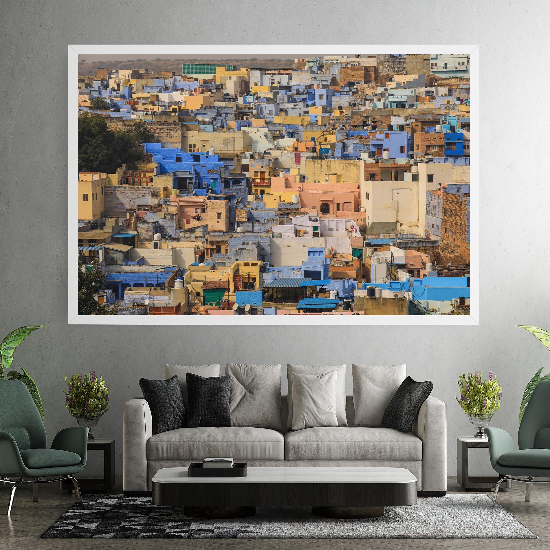 Tablou Canvas Rajasthan View India mockup 7