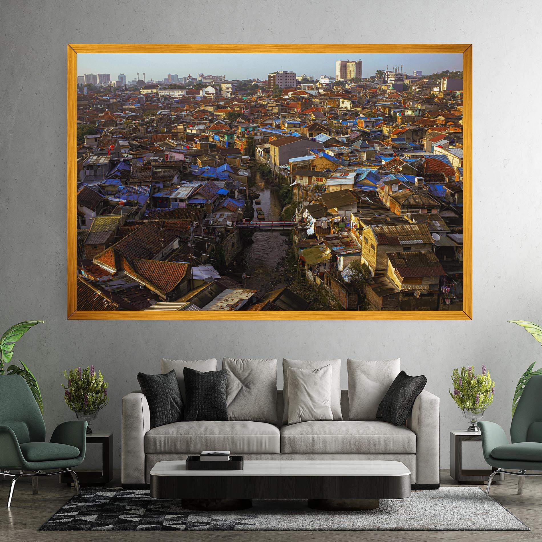 Tablou Canvas Bandung Golden Hour mockup 7