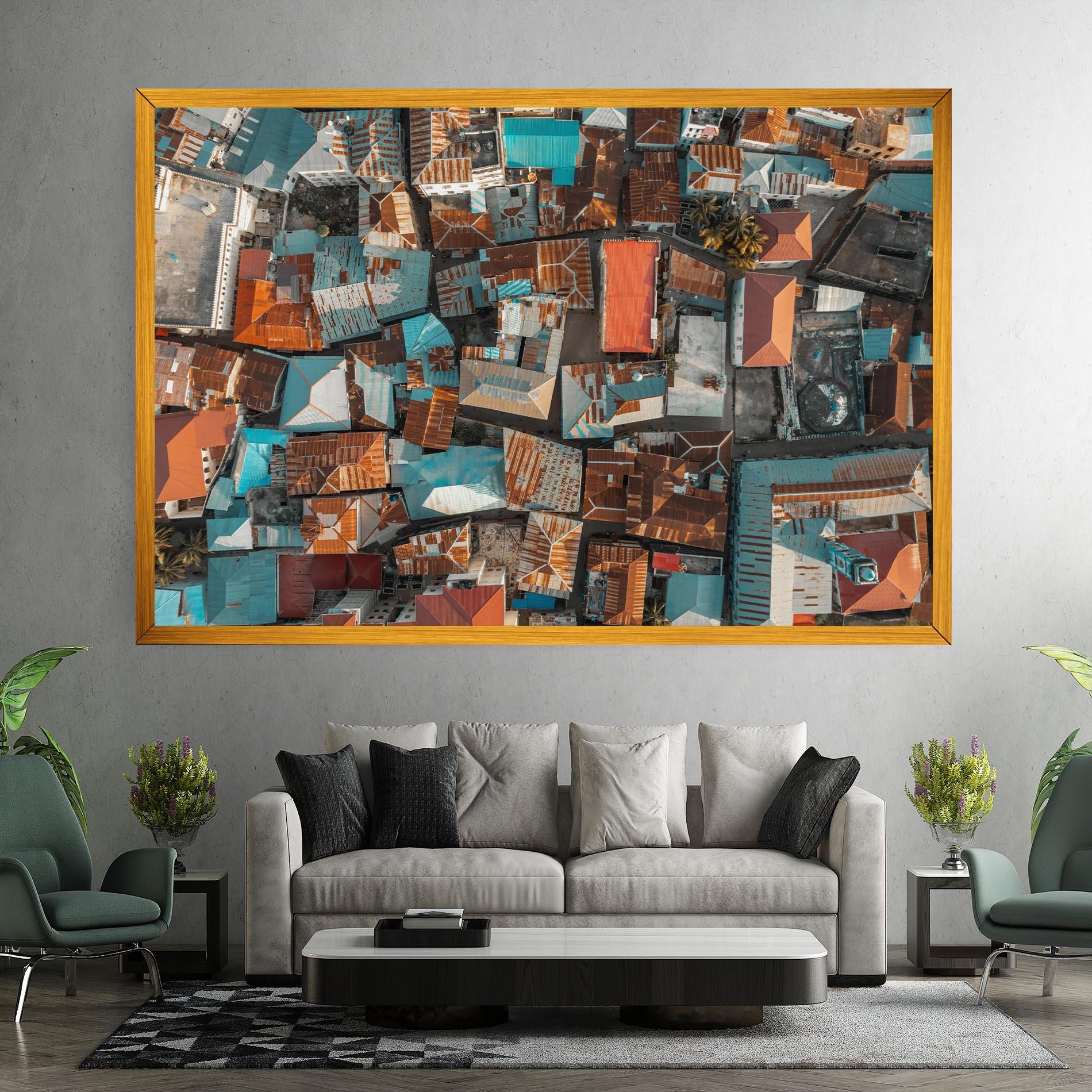 Tablou Canvas Island Tanzania mockup 7