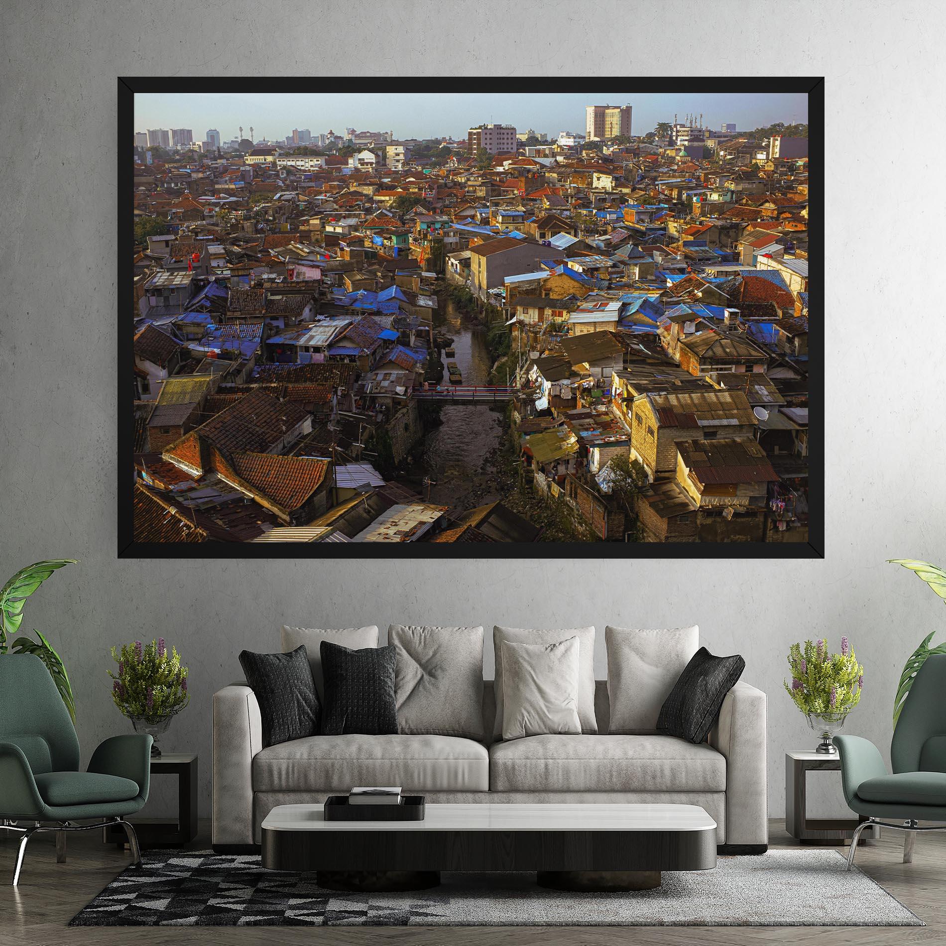 Tablou Canvas Bandung Golden Hour mockup 7