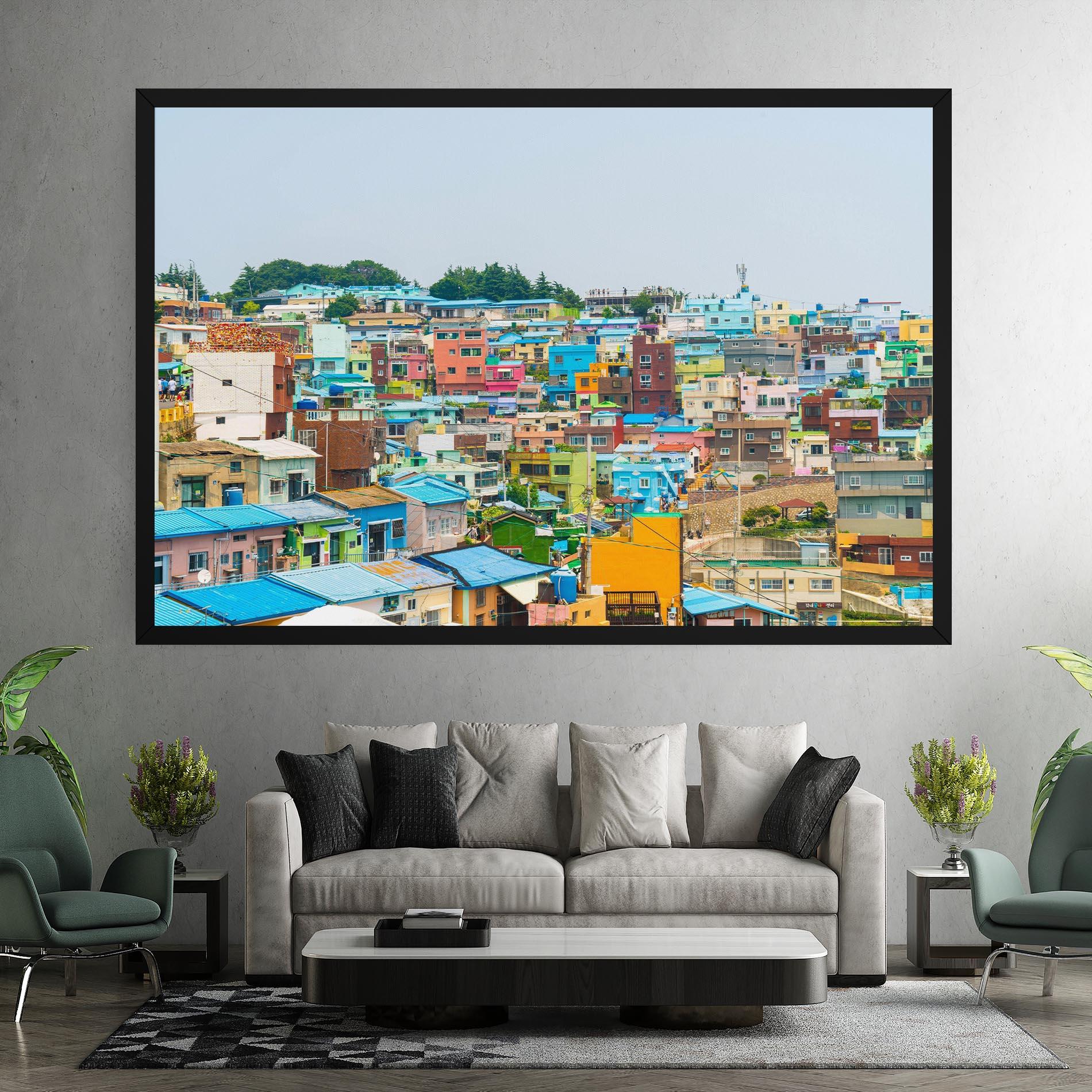 Tablou Canvas Gamcheon Culture mockup 7