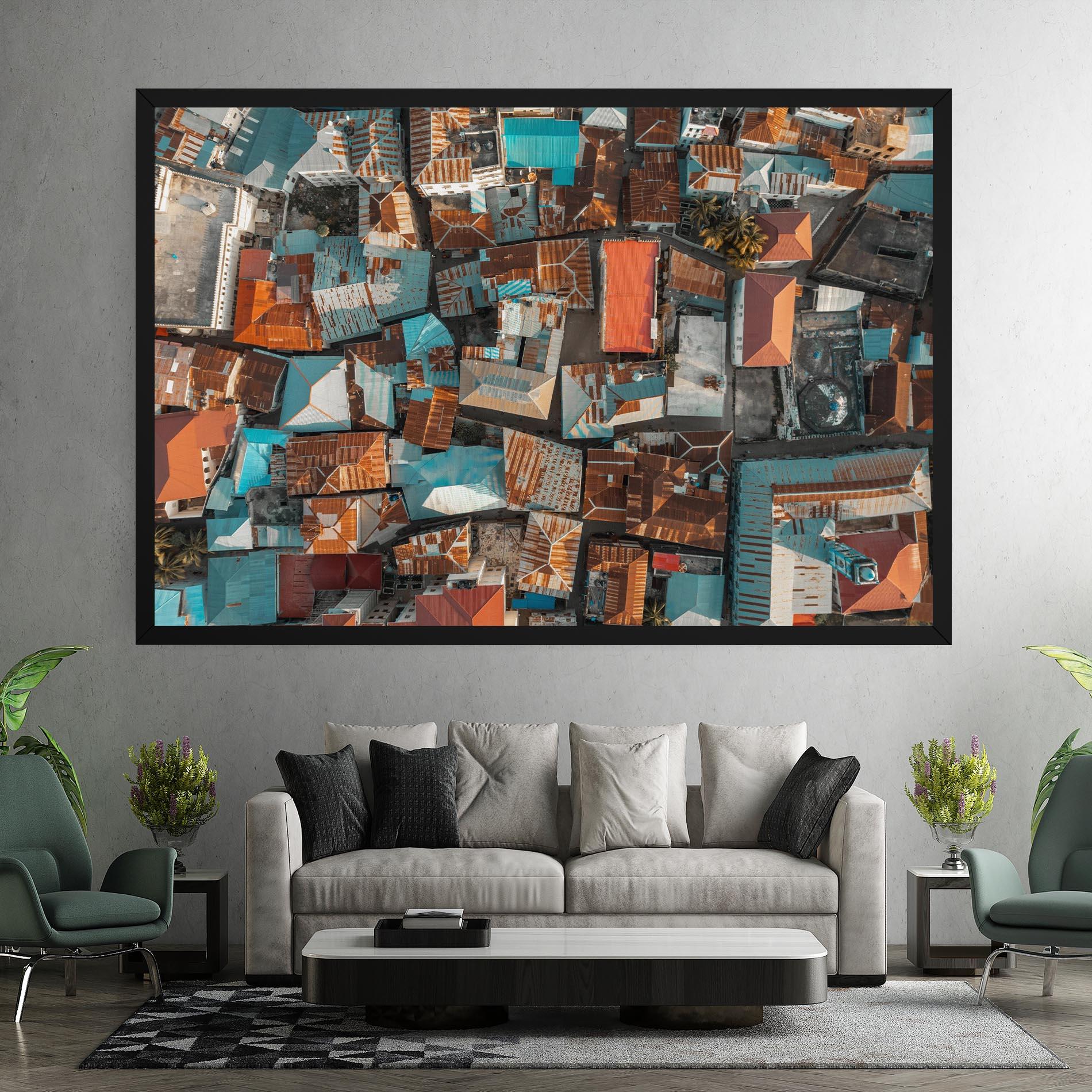 Tablou Canvas Island Tanzania mockup 7