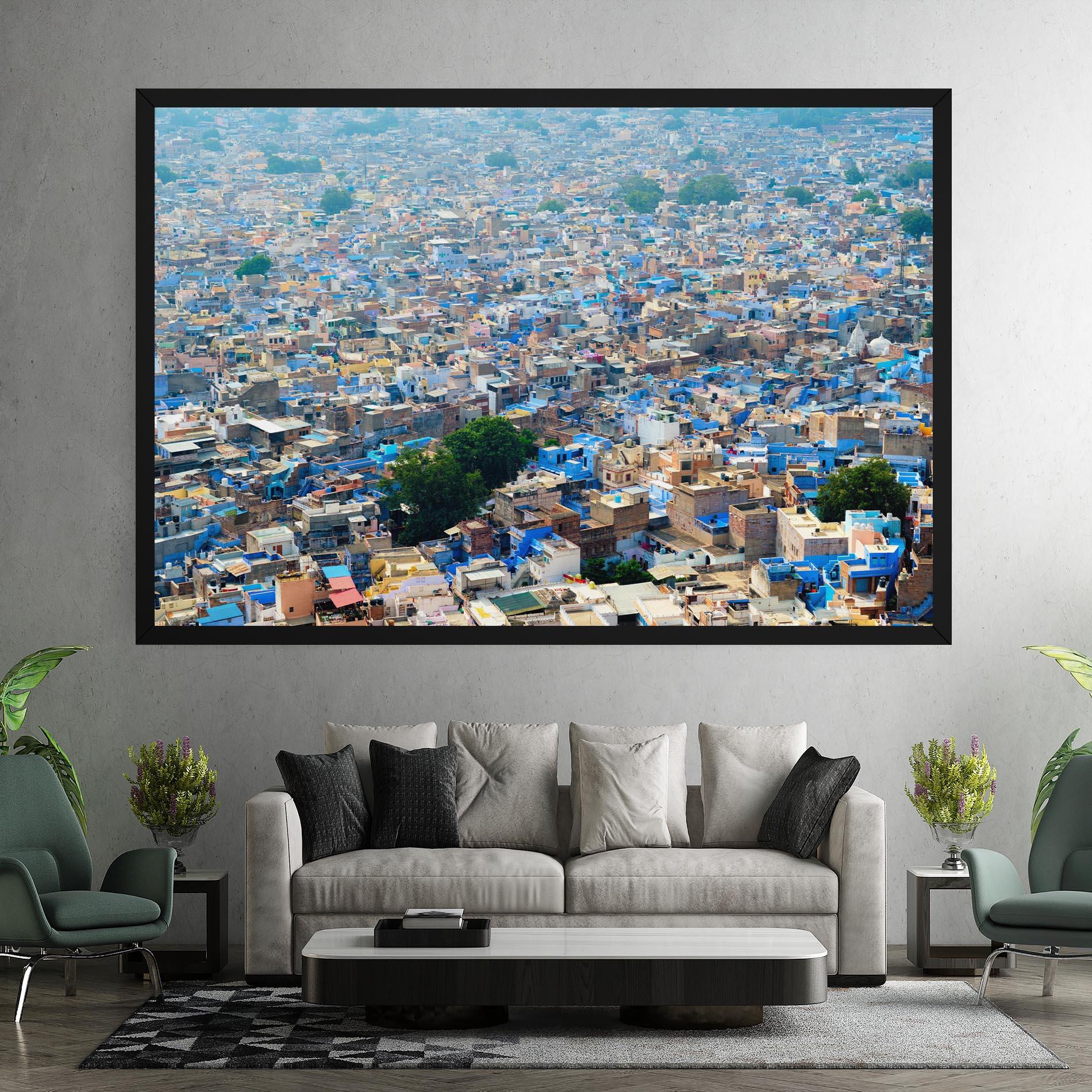 Tablou Canvas Rajasthan India Buildings mockup 7