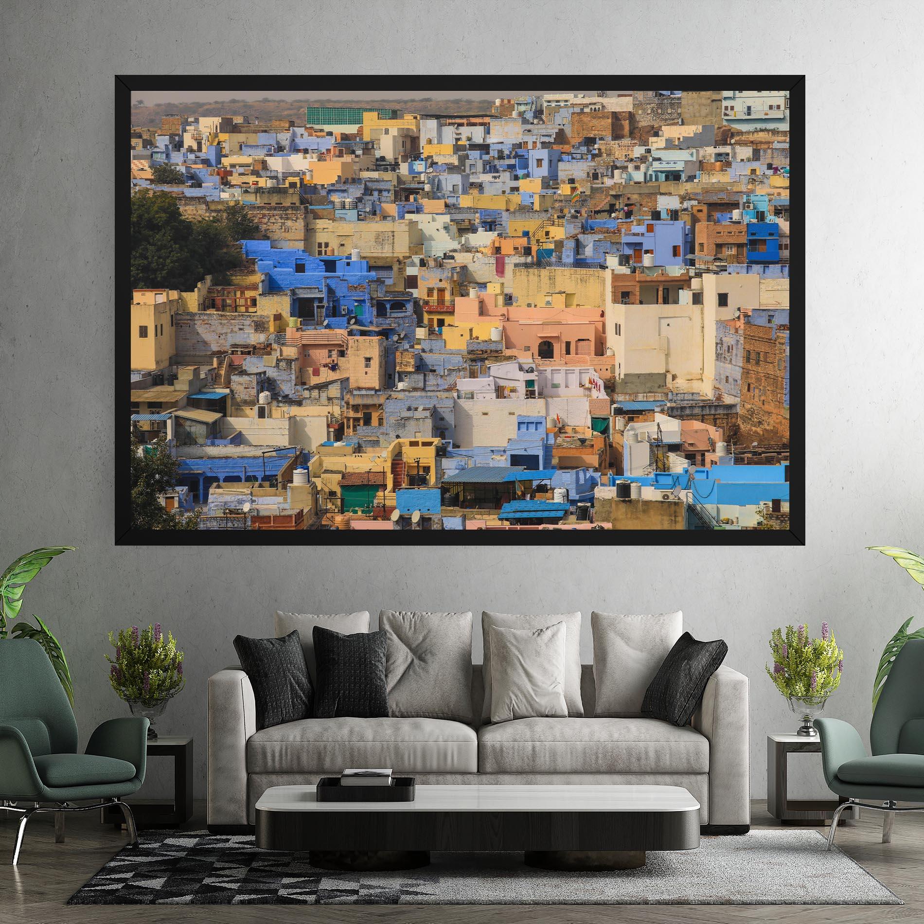 Tablou Canvas Rajasthan View India mockup 7