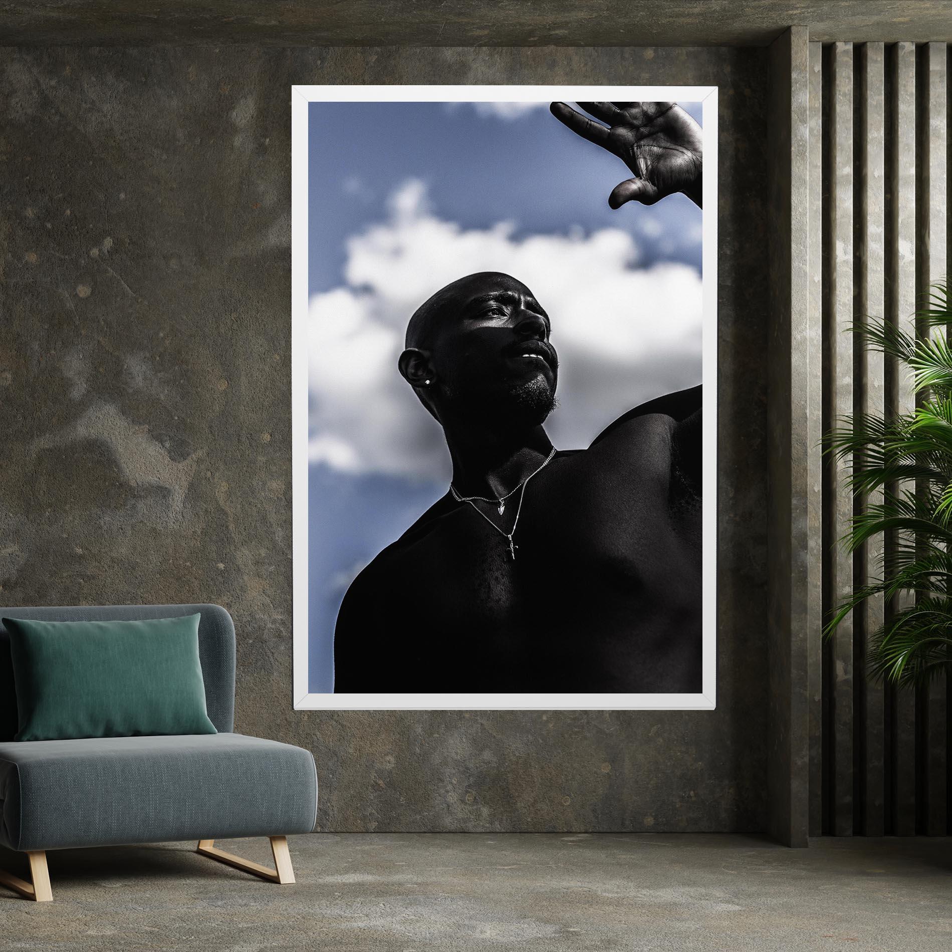 Tablou Canvas African Blue Sky mockup 7