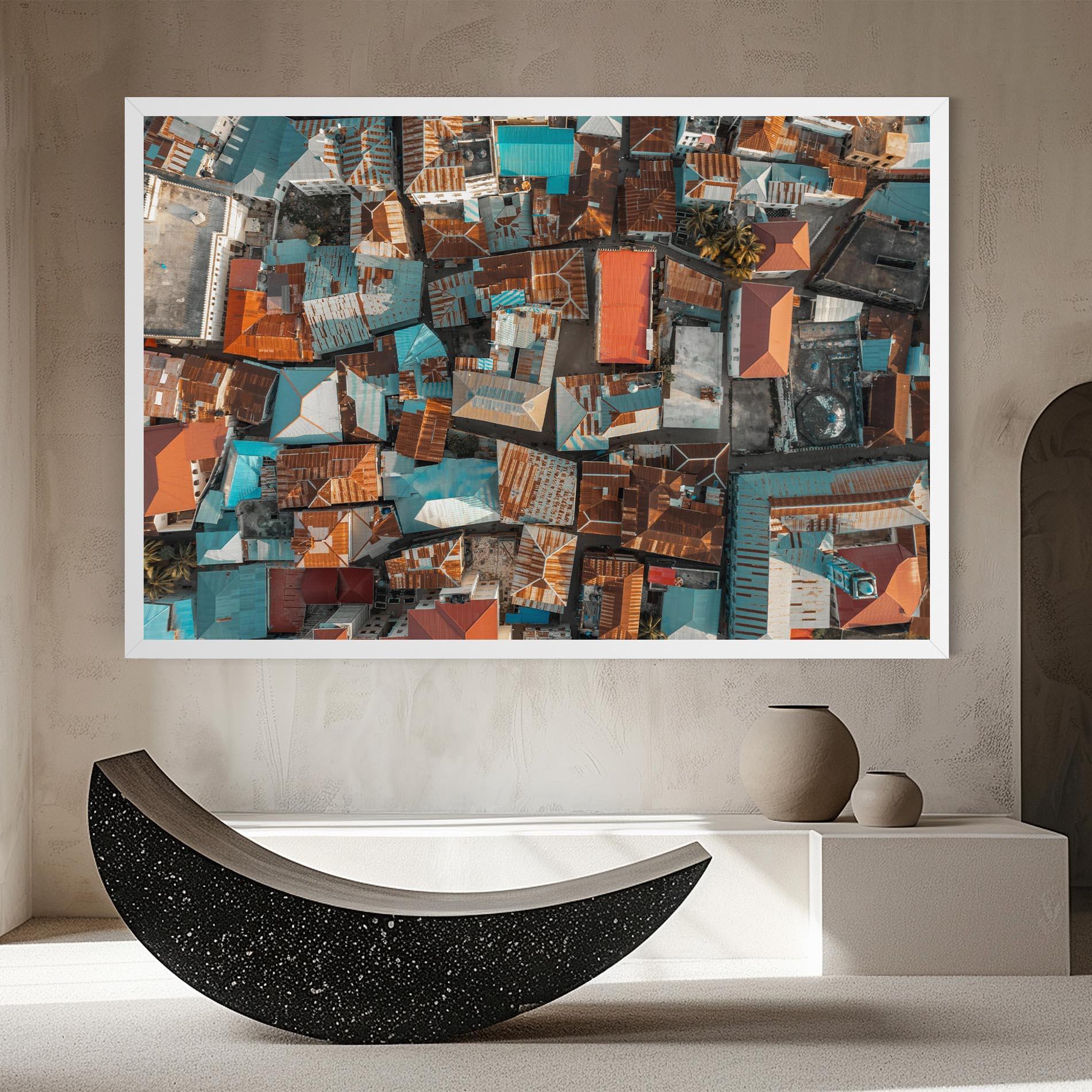 Tablou Canvas Island Tanzania mockup 8