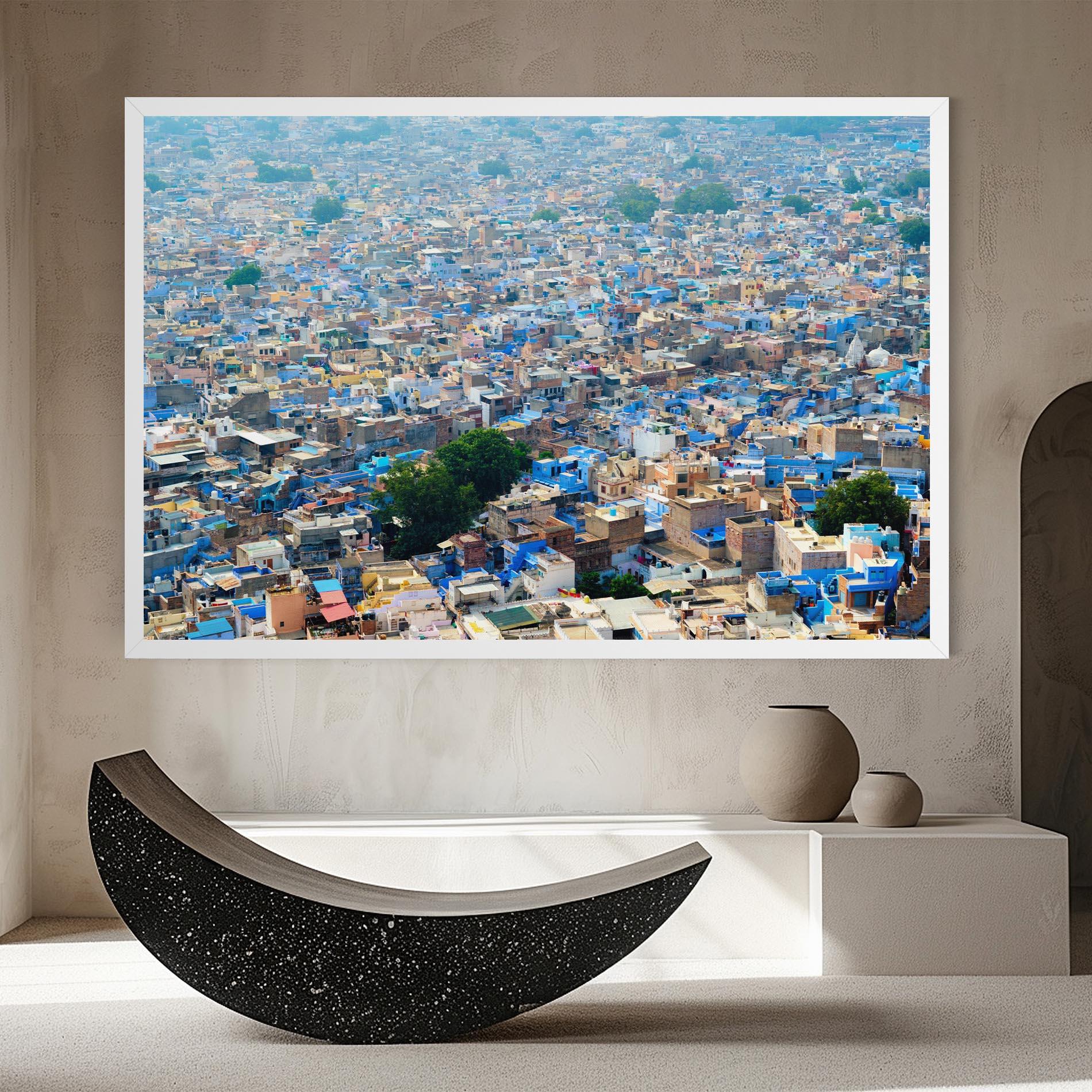 Tablou Canvas Rajasthan India Buildings mockup 8