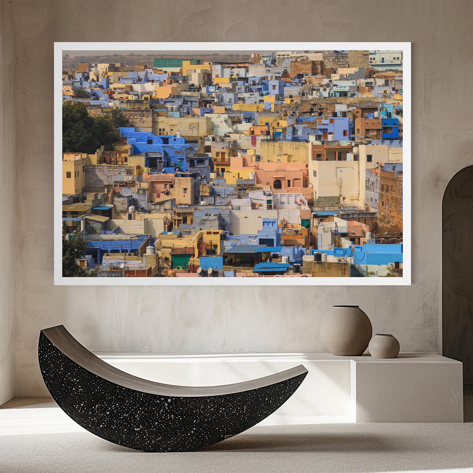 Tablou Canvas Rajasthan View India mockup 8