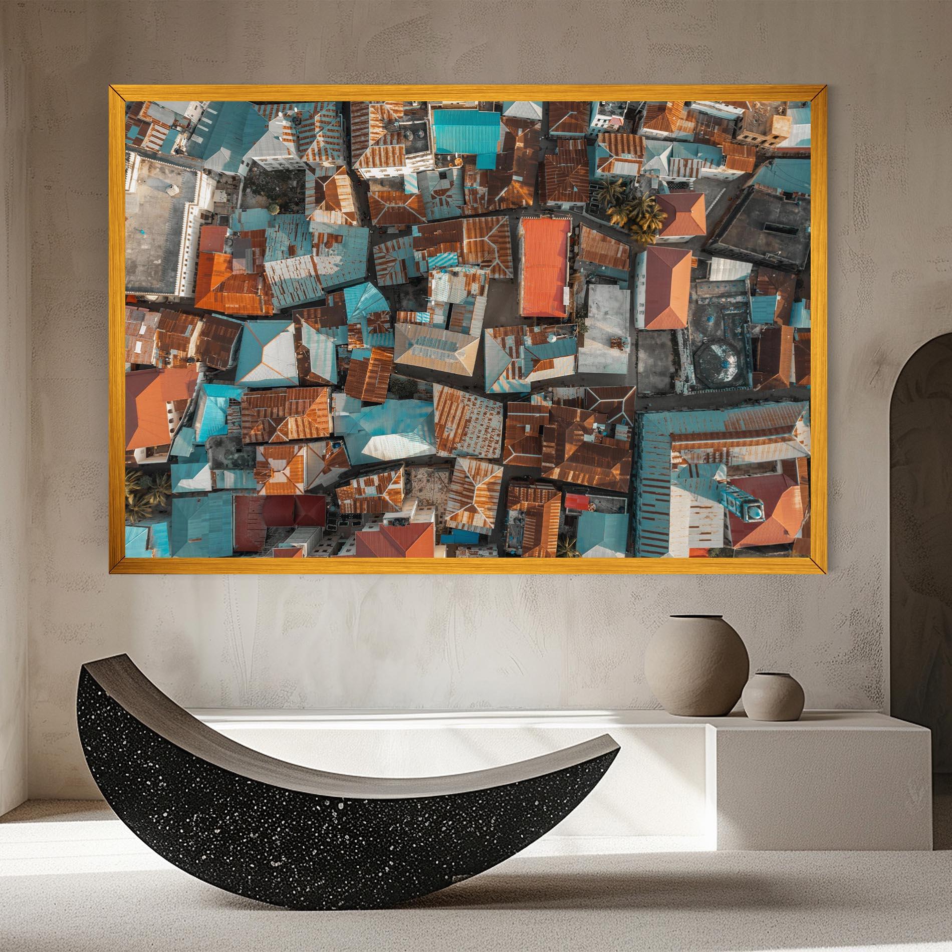 Tablou Canvas Island Tanzania mockup 8