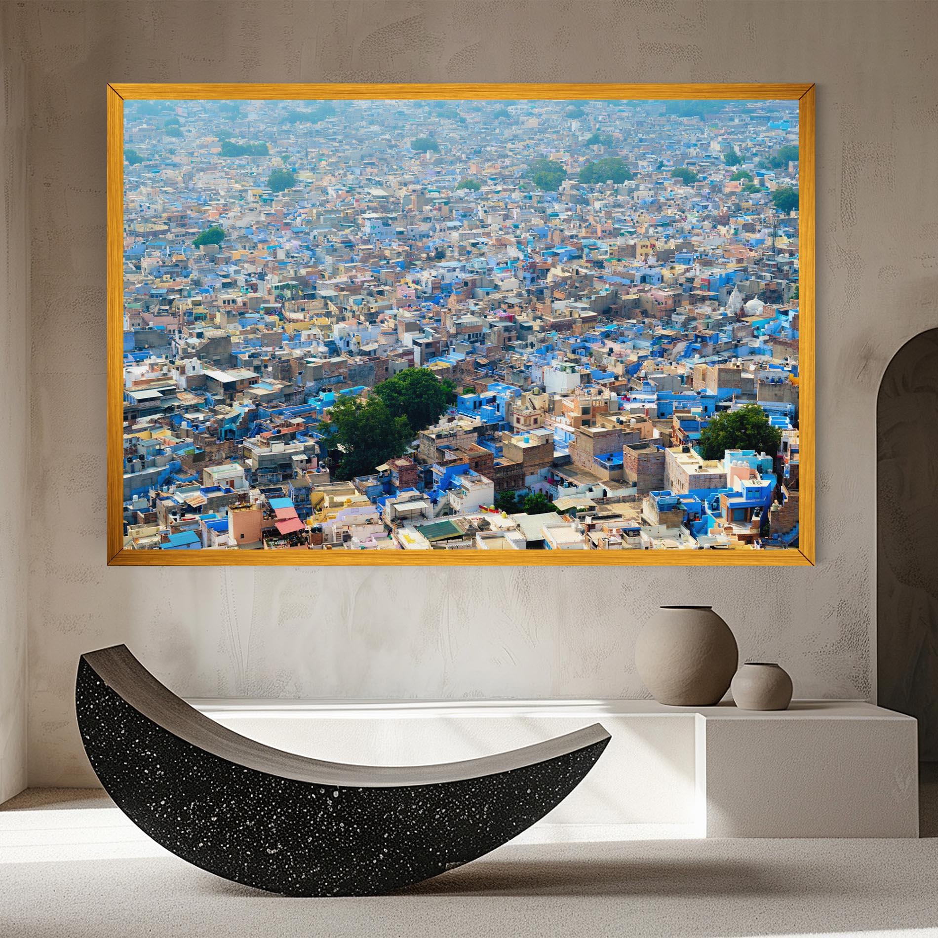 Tablou Canvas Rajasthan India Buildings mockup 8