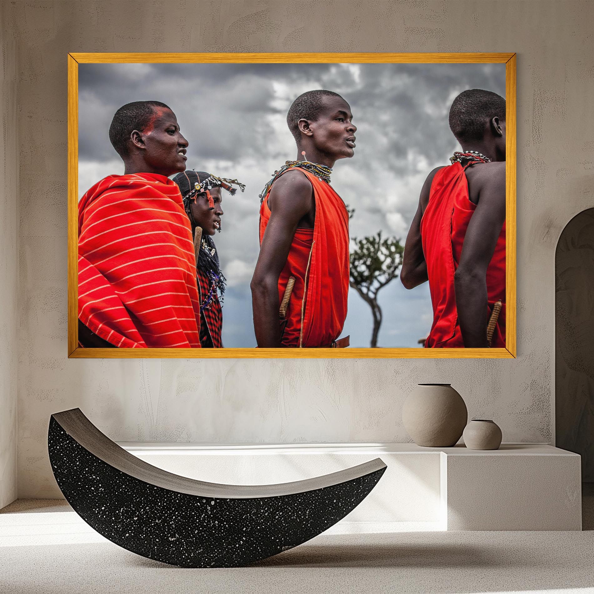 Red African Clothes mockup 8
