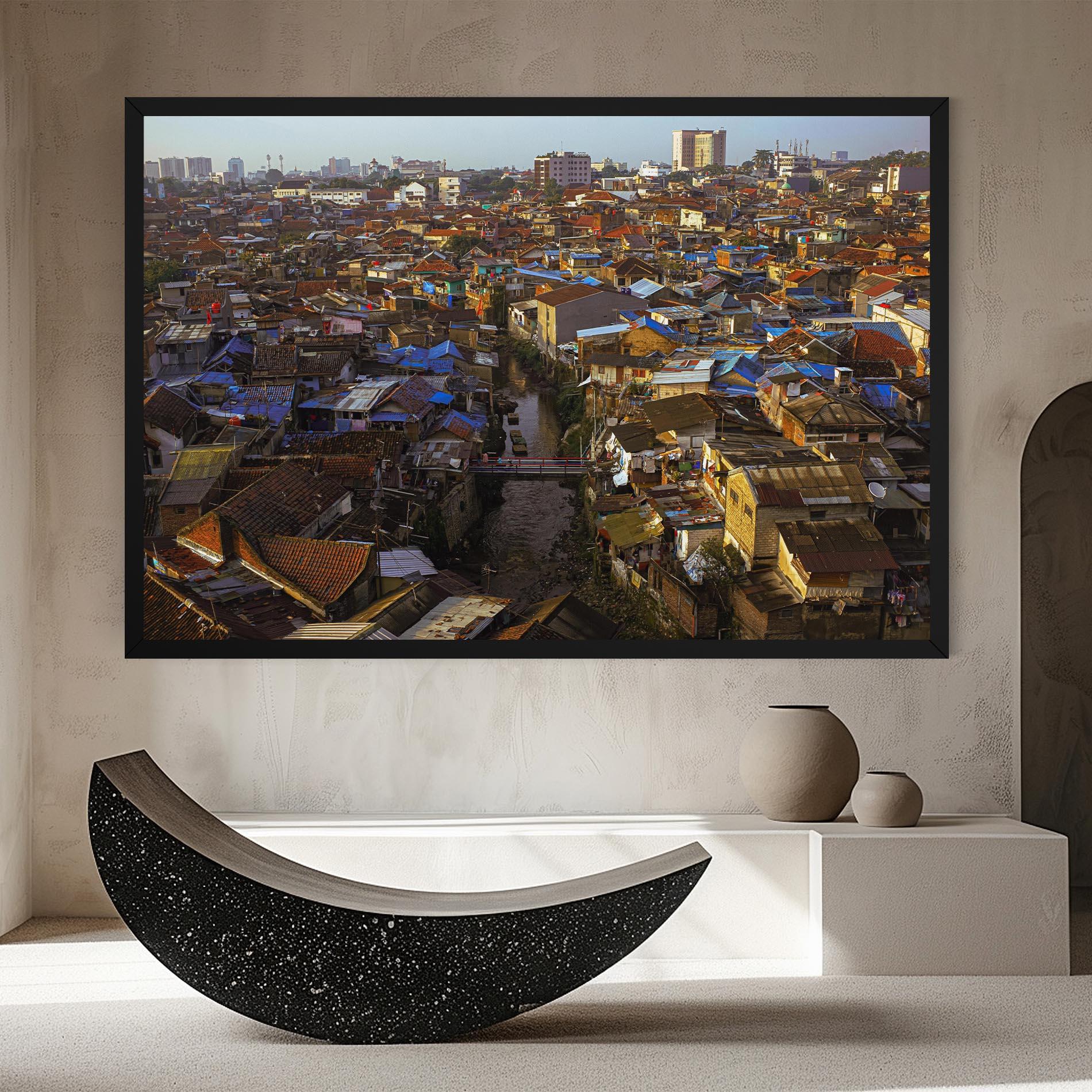 Tablou Canvas Bandung Golden Hour mockup 8