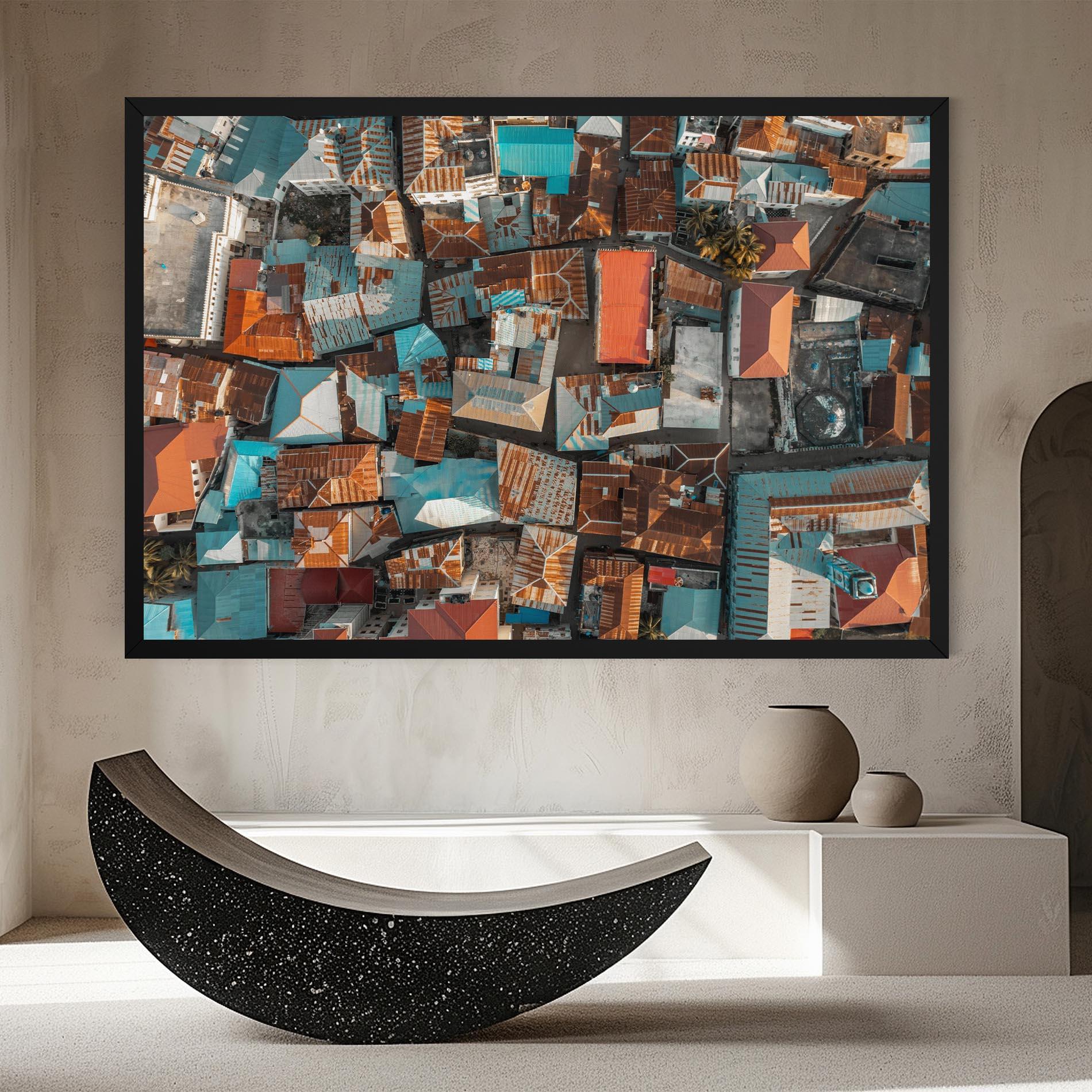 Tablou Canvas Island Tanzania mockup 8