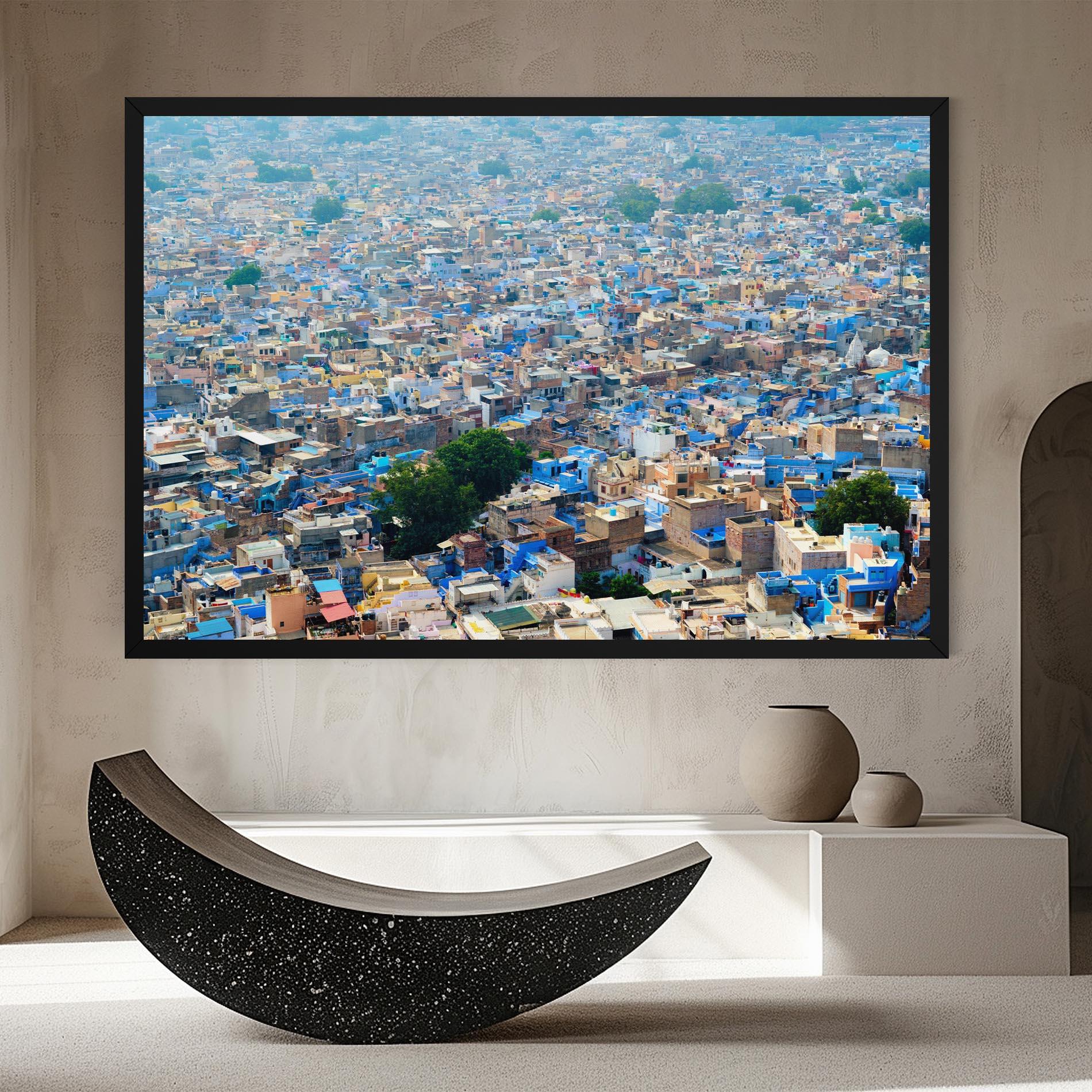 Tablou Canvas Rajasthan India Buildings mockup 8