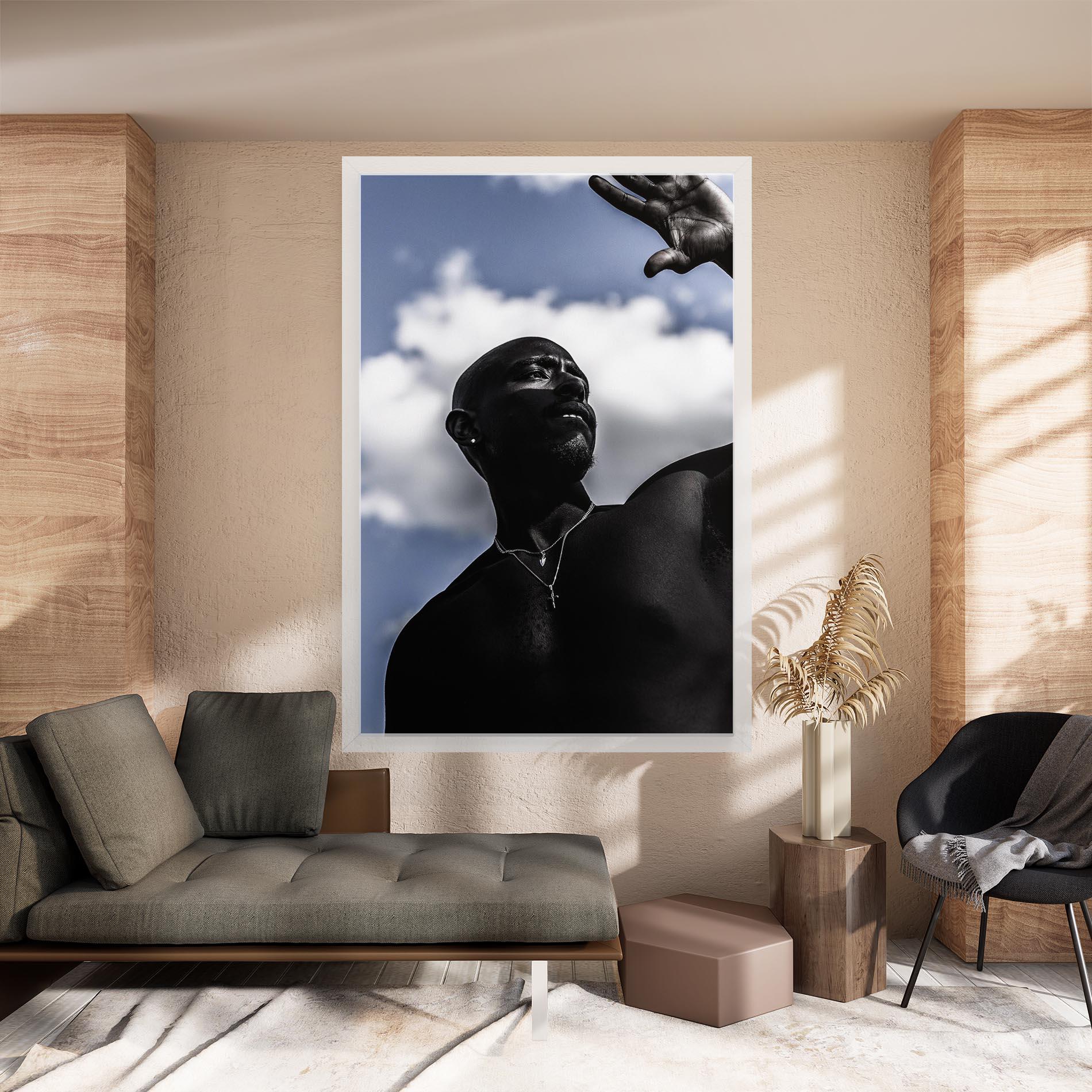 Tablou Canvas African Blue Sky mockup 8