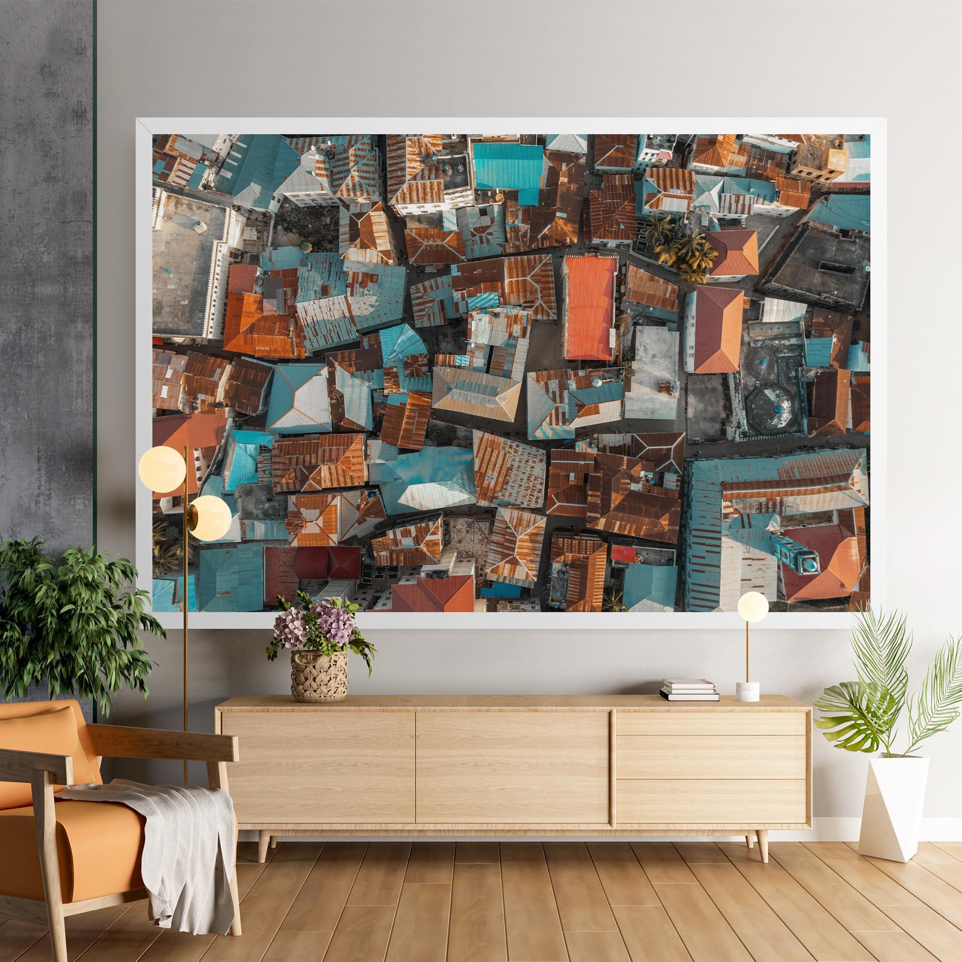 Tablou Canvas Island Tanzania mockup 9