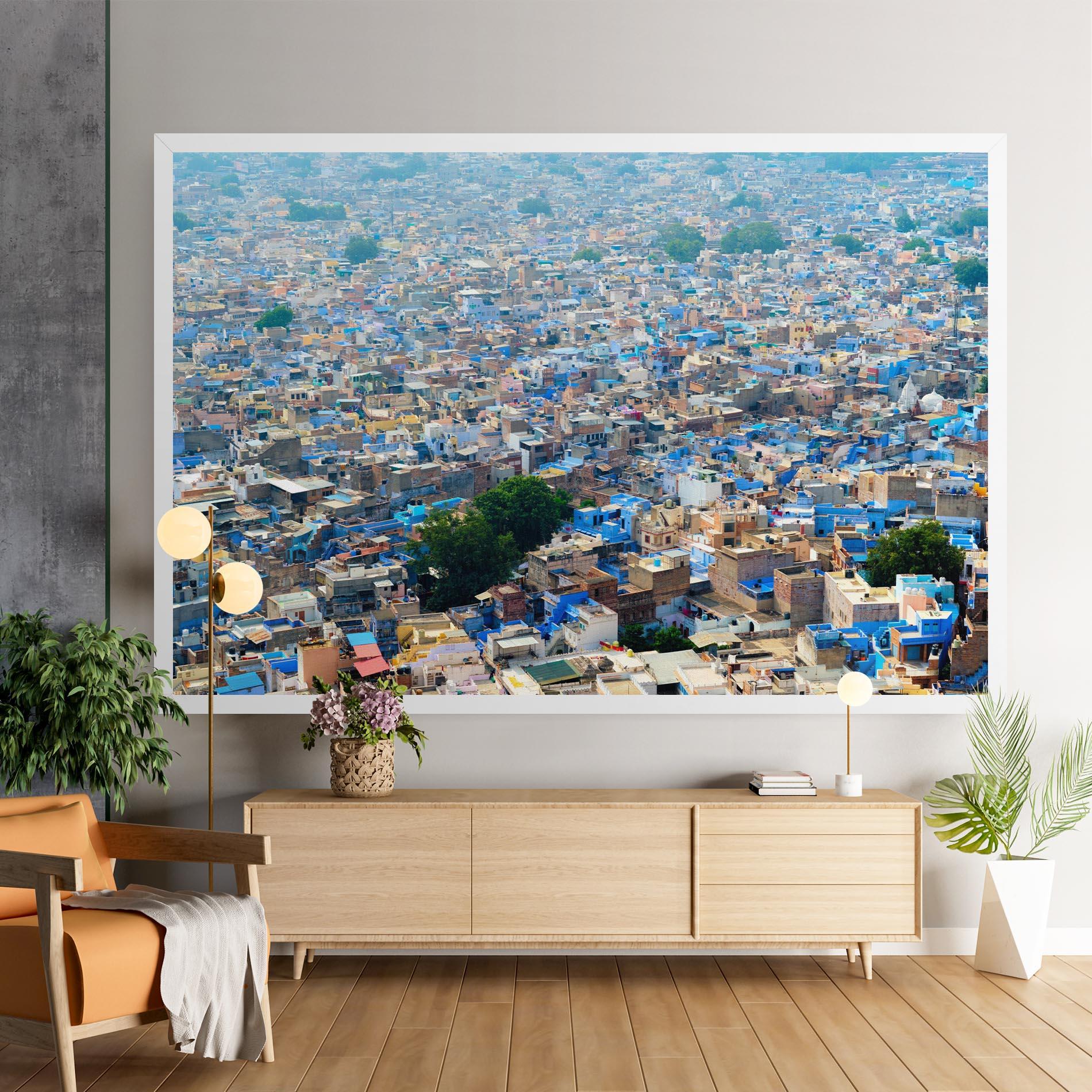 Tablou Canvas Rajasthan India Buildings mockup 9