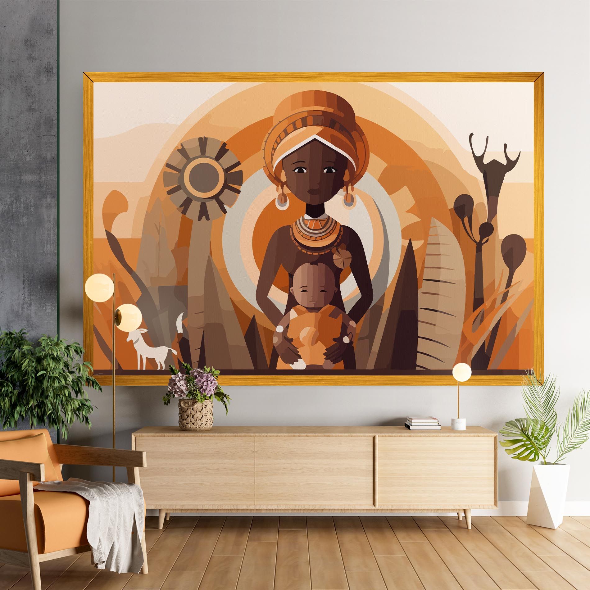 African Baby mockup 9