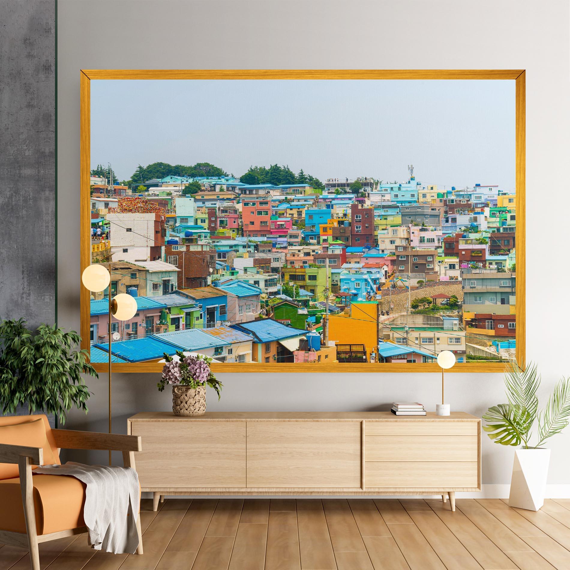 Tablou Canvas Gamcheon Culture mockup 9