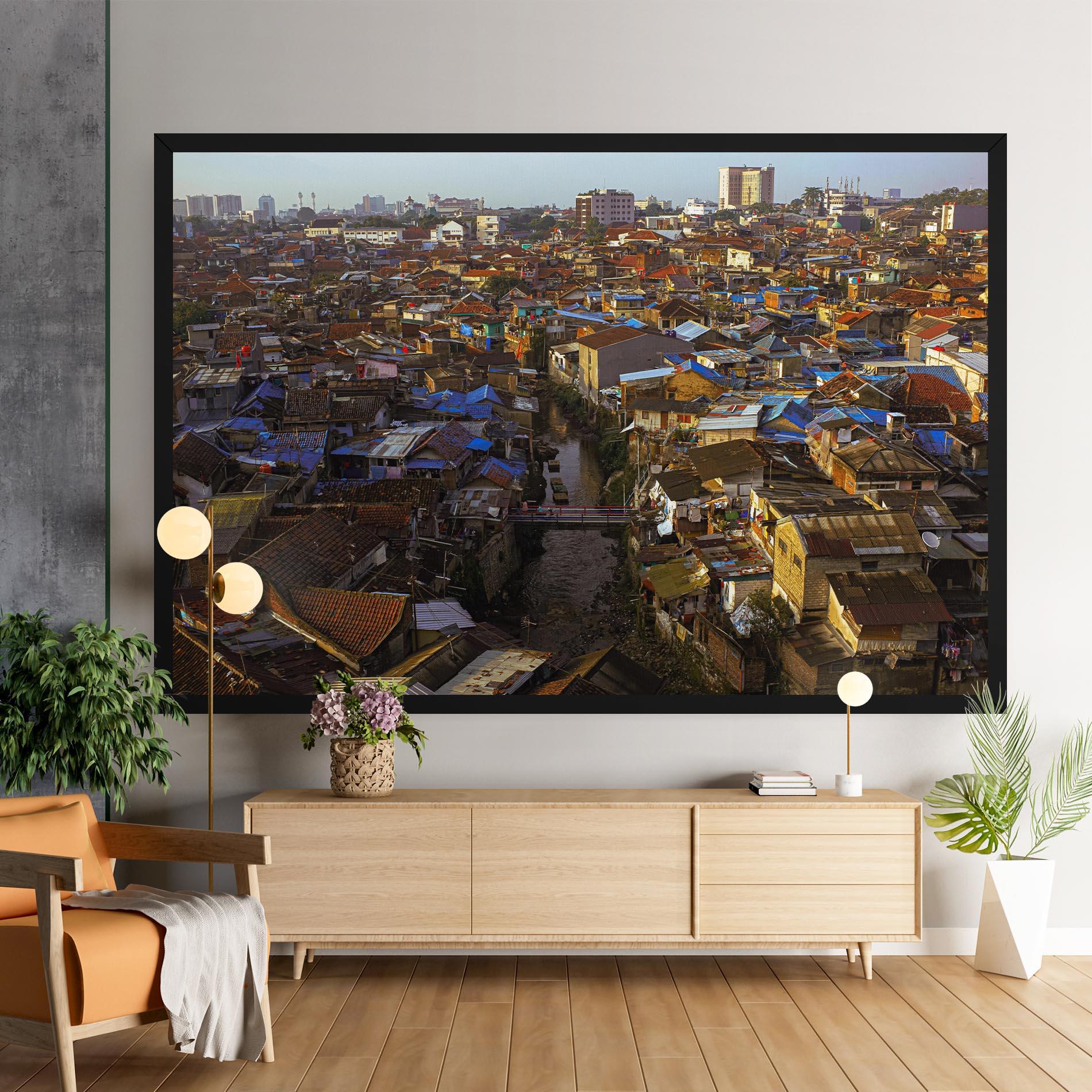 Tablou Canvas Bandung Golden Hour mockup 9