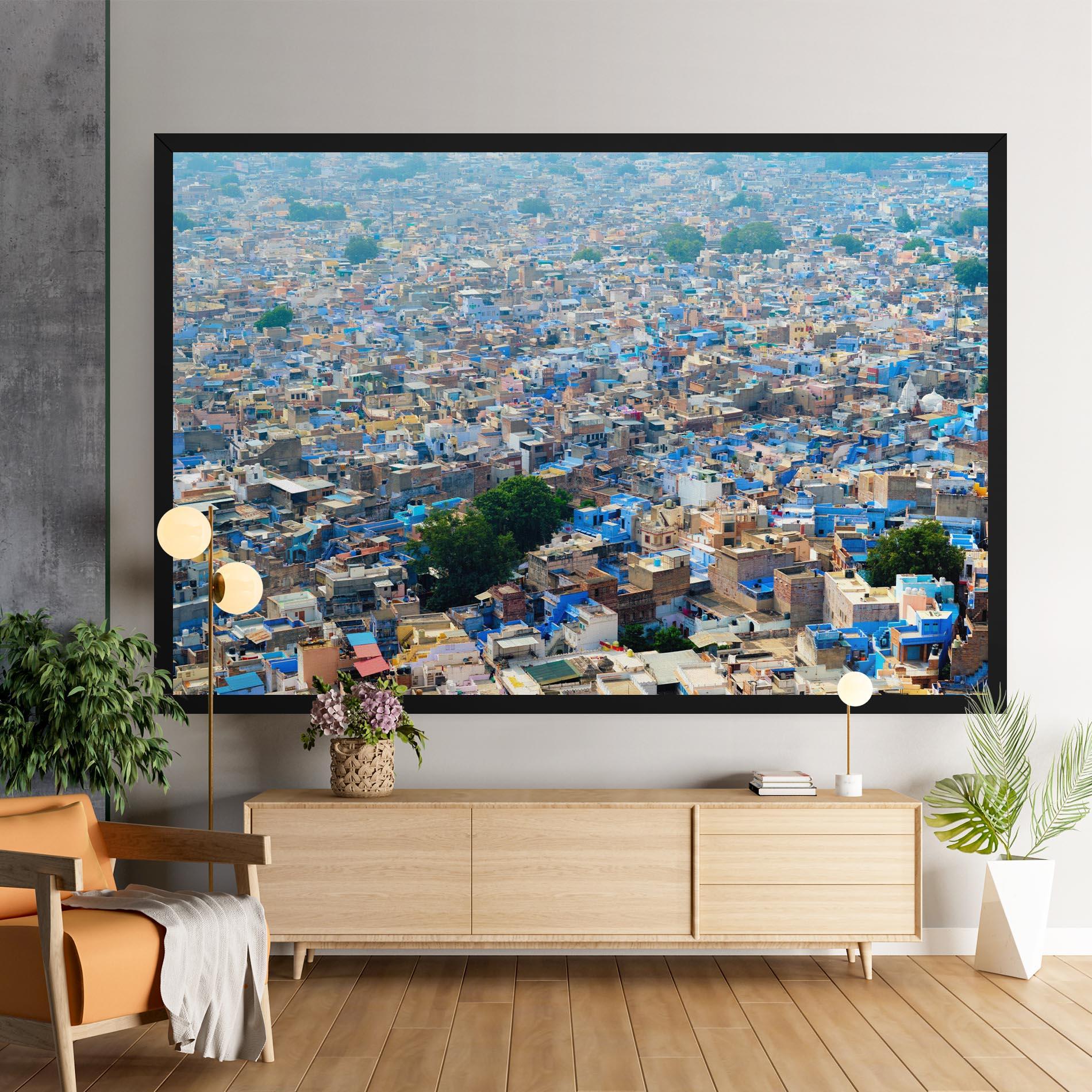 Tablou Canvas Rajasthan India Buildings mockup 9