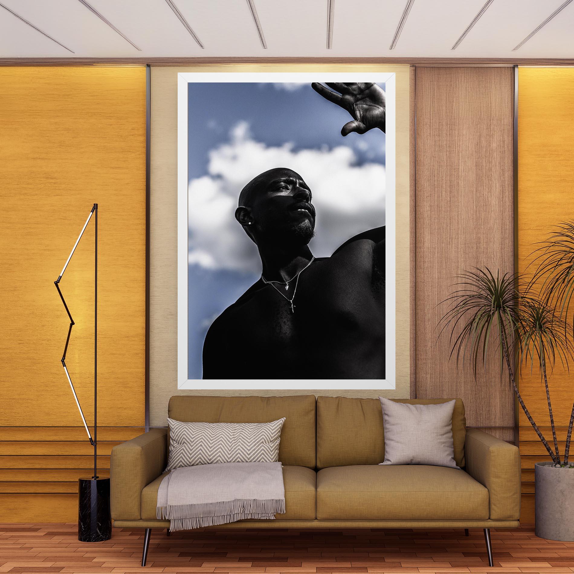 Tablou Canvas African Blue Sky mockup 9