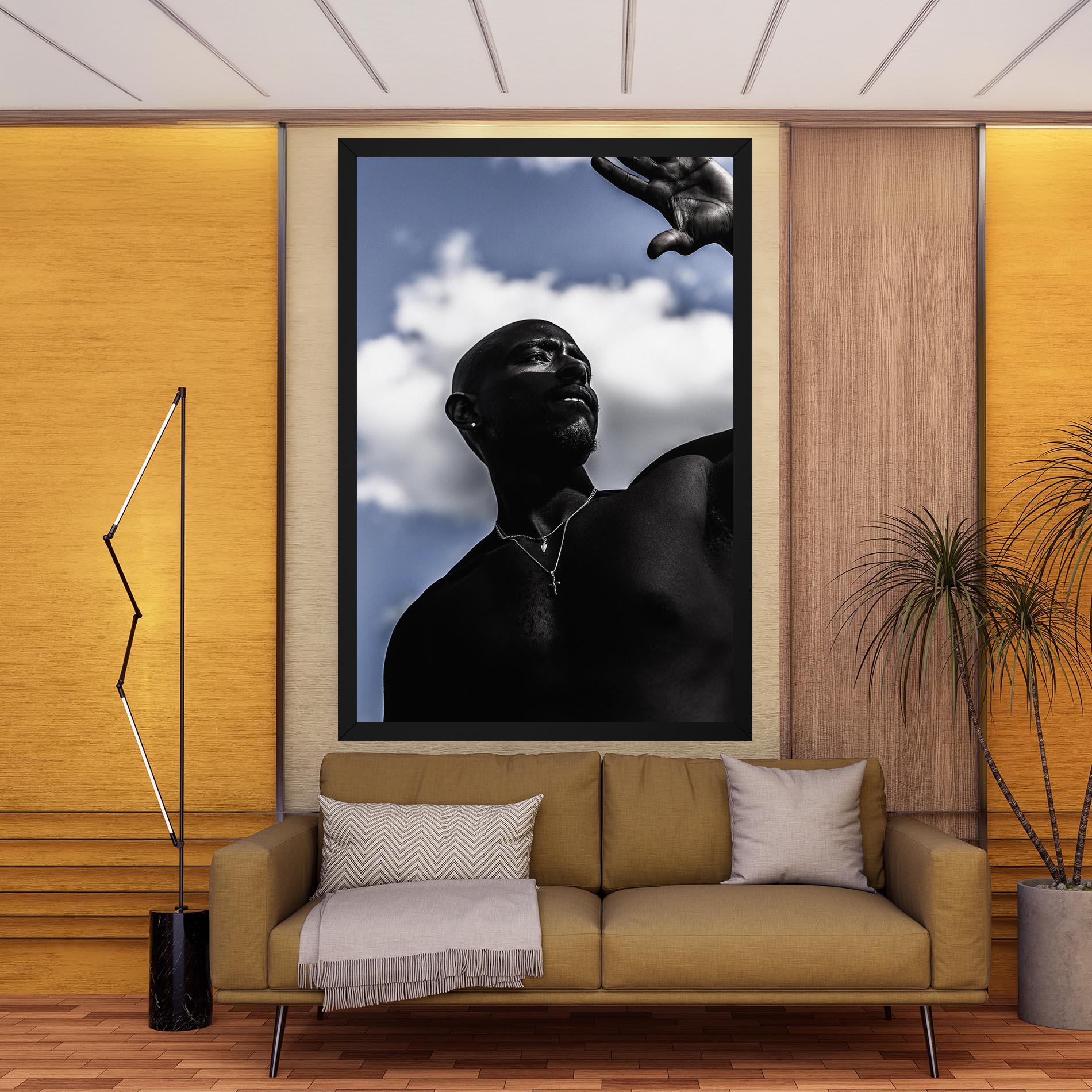 Tablou Canvas African Blue Sky mockup 9