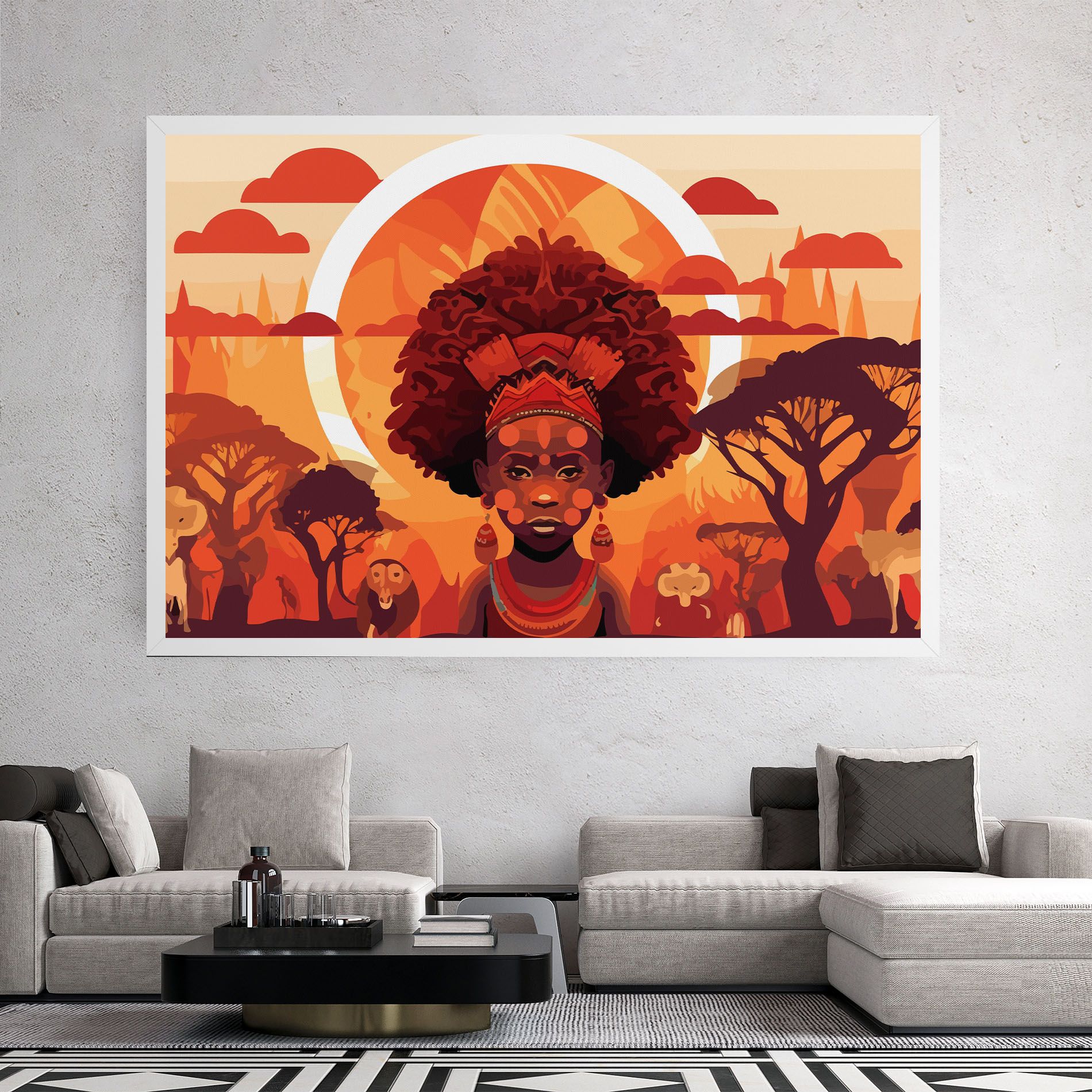 African Chid mockup 2