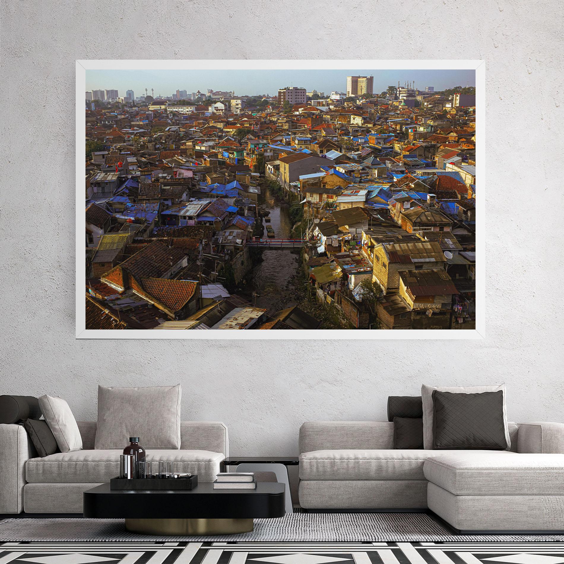 Tablou Canvas Bandung Golden Hour mockup 2