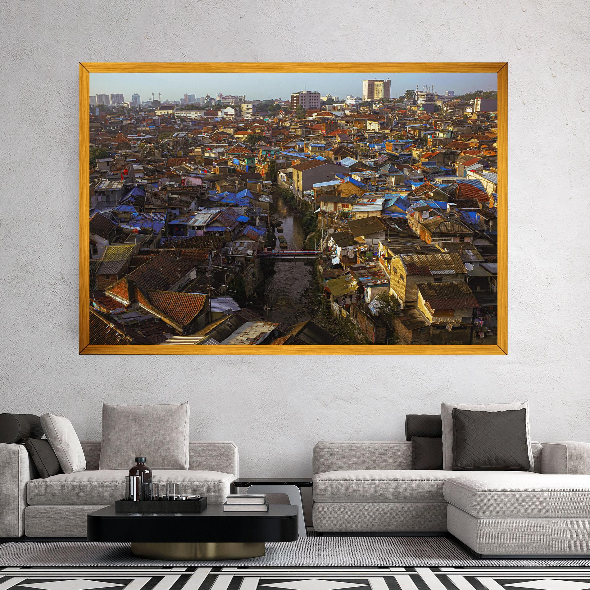 Tablou Canvas Bandung Golden Hour mockup 2