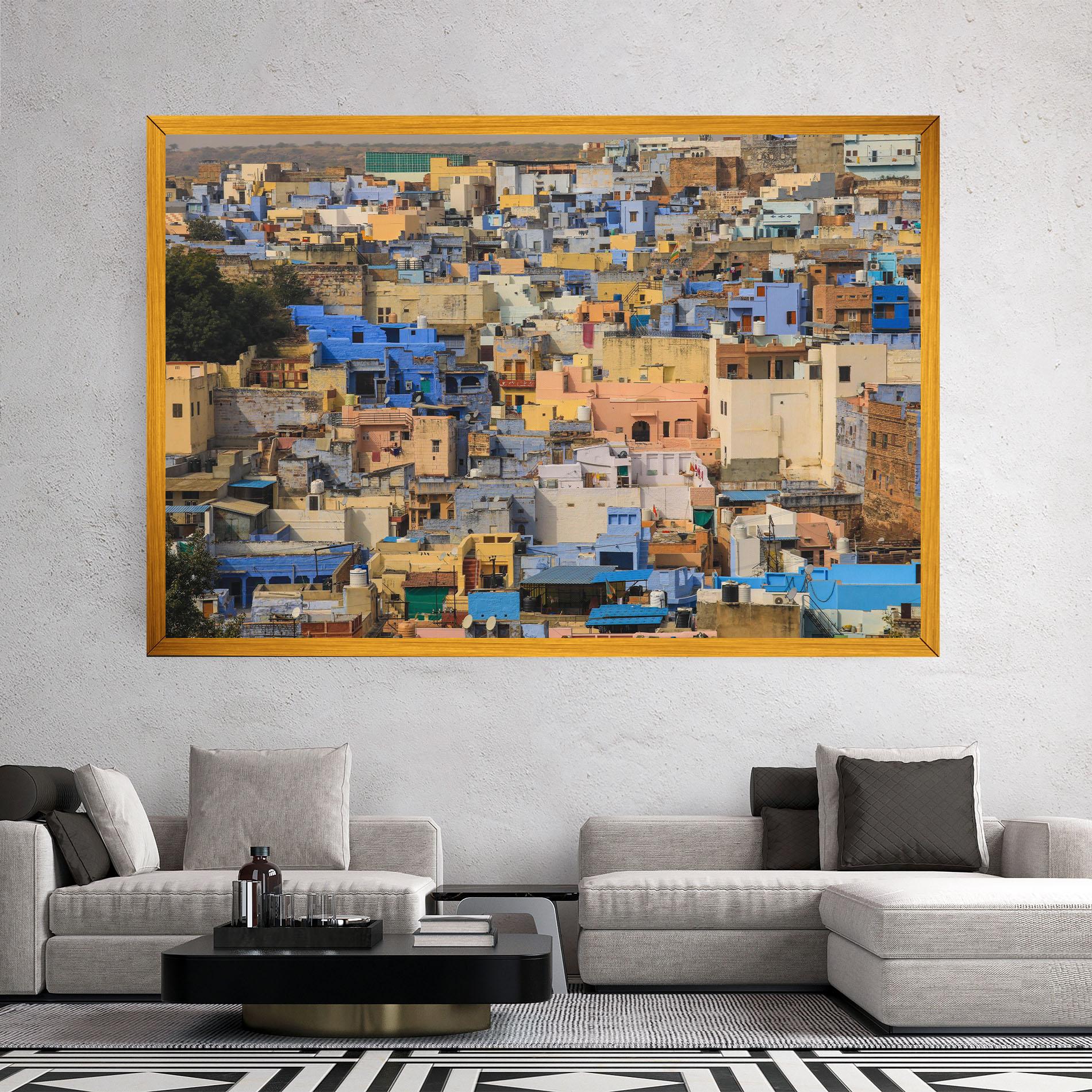Tablou Canvas Rajasthan View India mockup 2