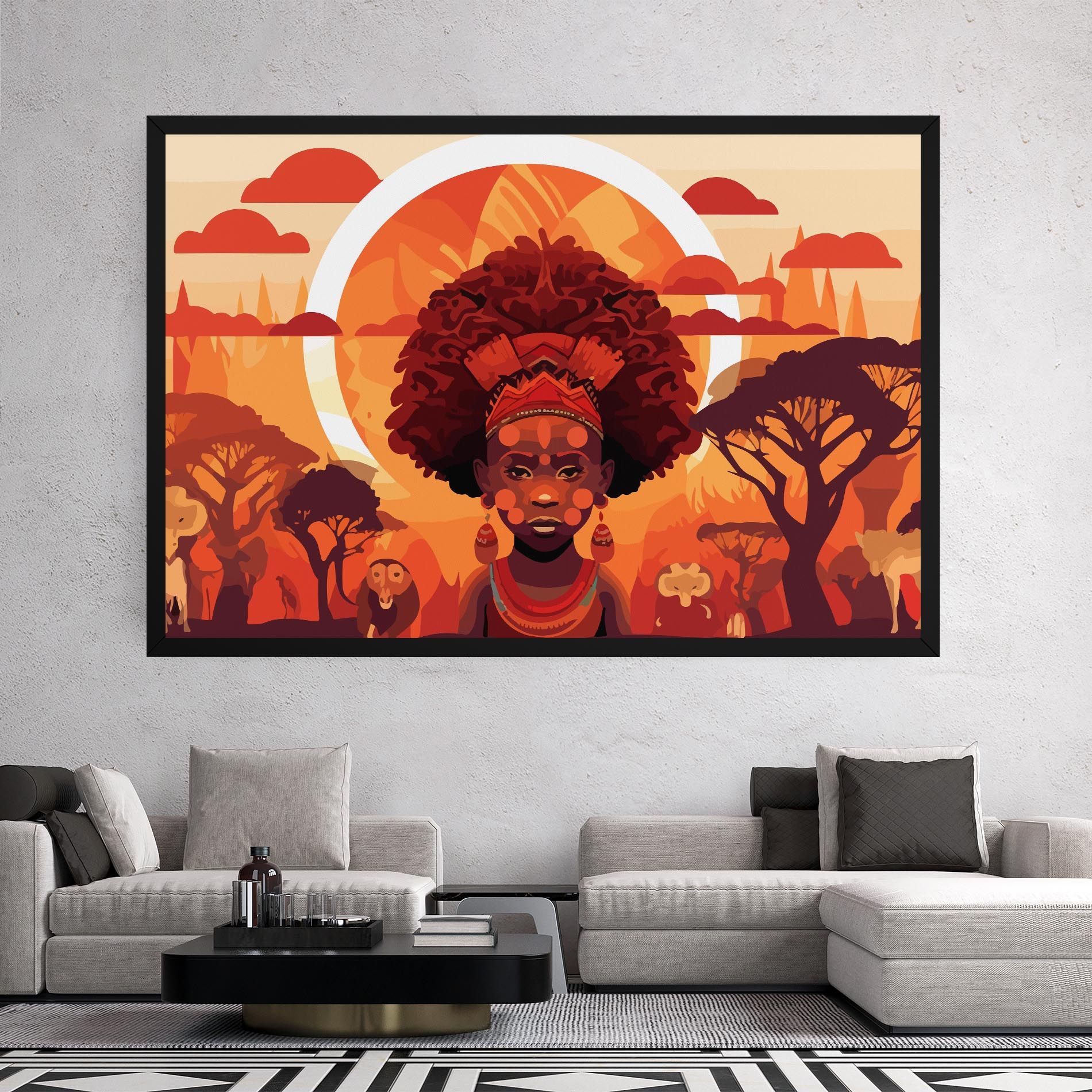 African Chid mockup 2