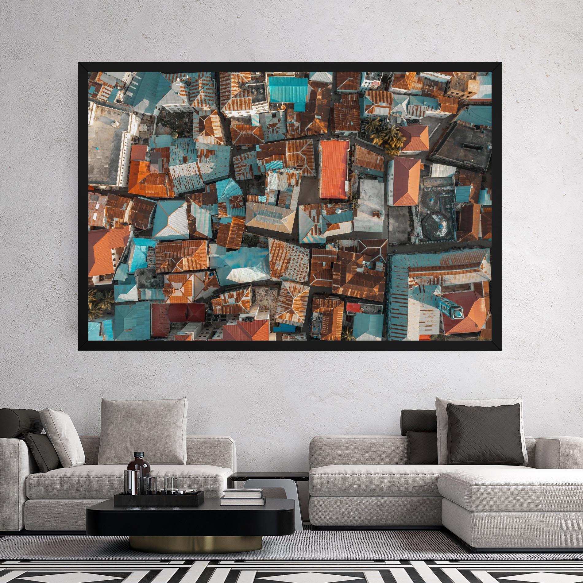 Tablou Canvas Island Tanzania mockup 2