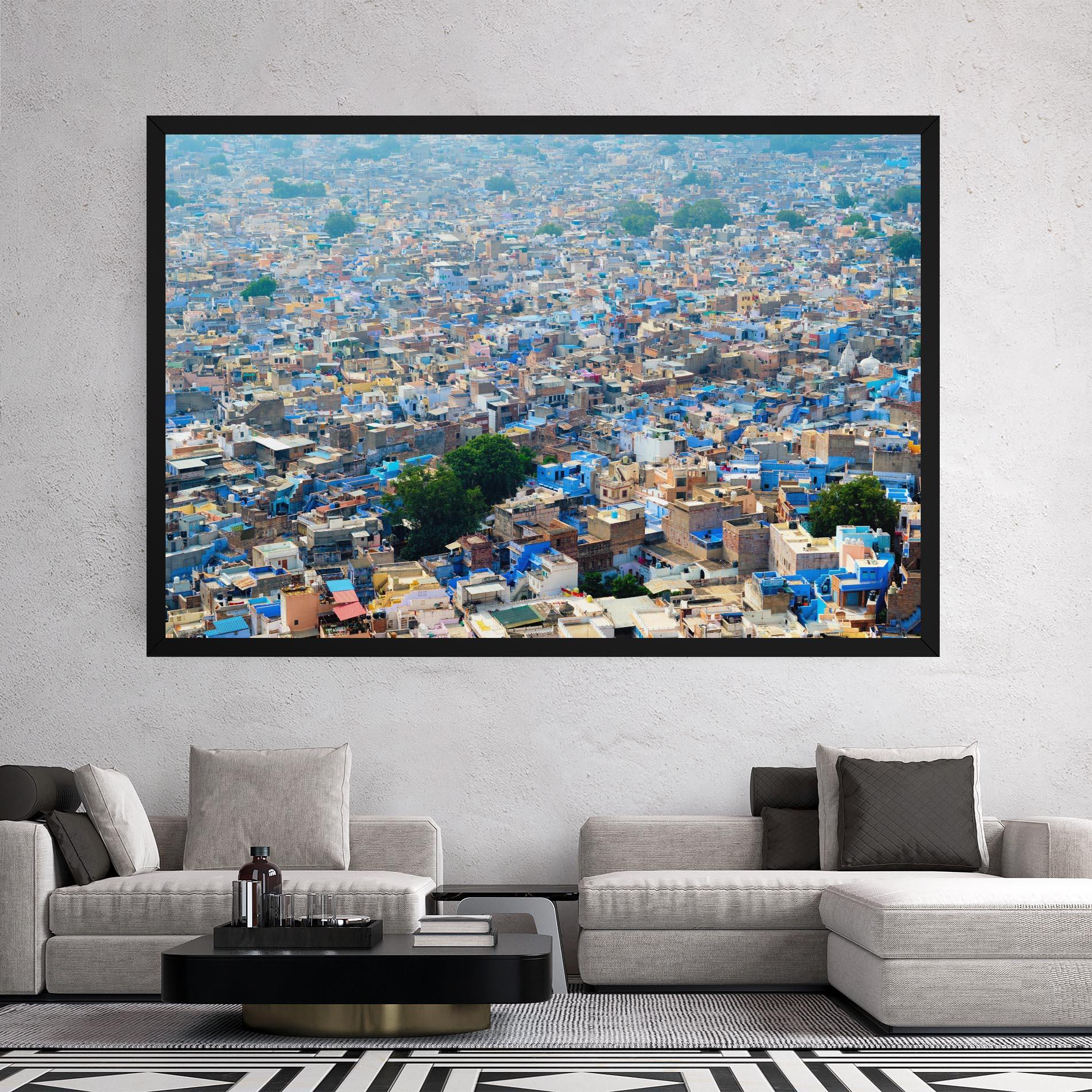 Tablou Canvas Rajasthan India Buildings mockup 2