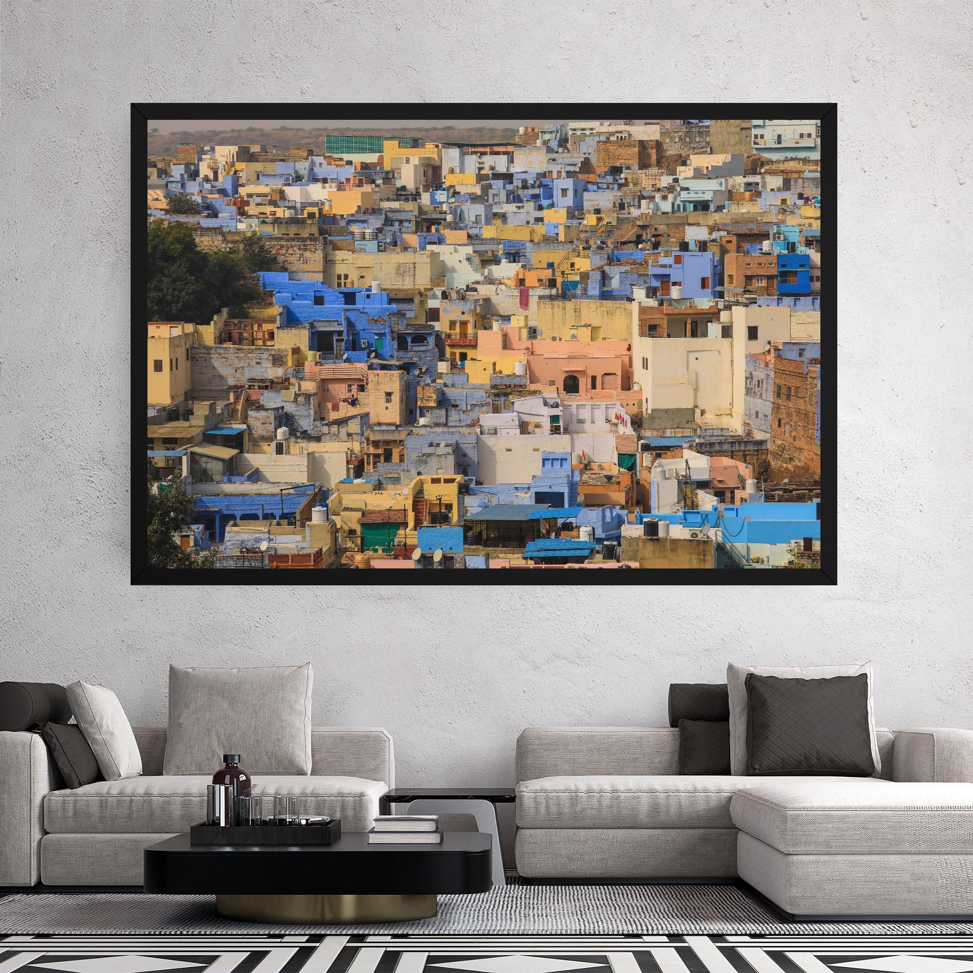 Tablou Canvas Rajasthan View India mockup 2