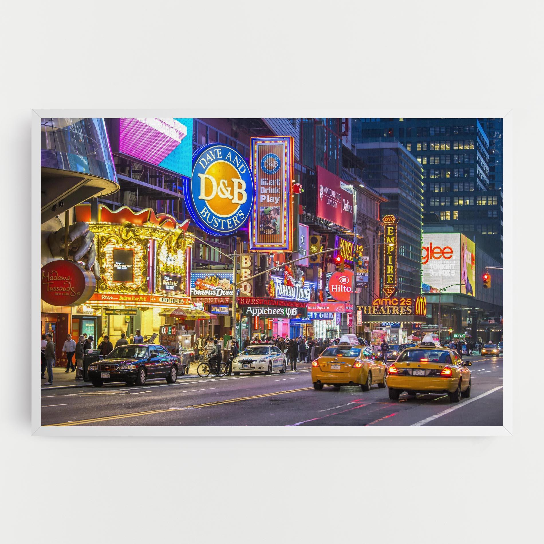 Tablou Canvas New York Lights mockup 0