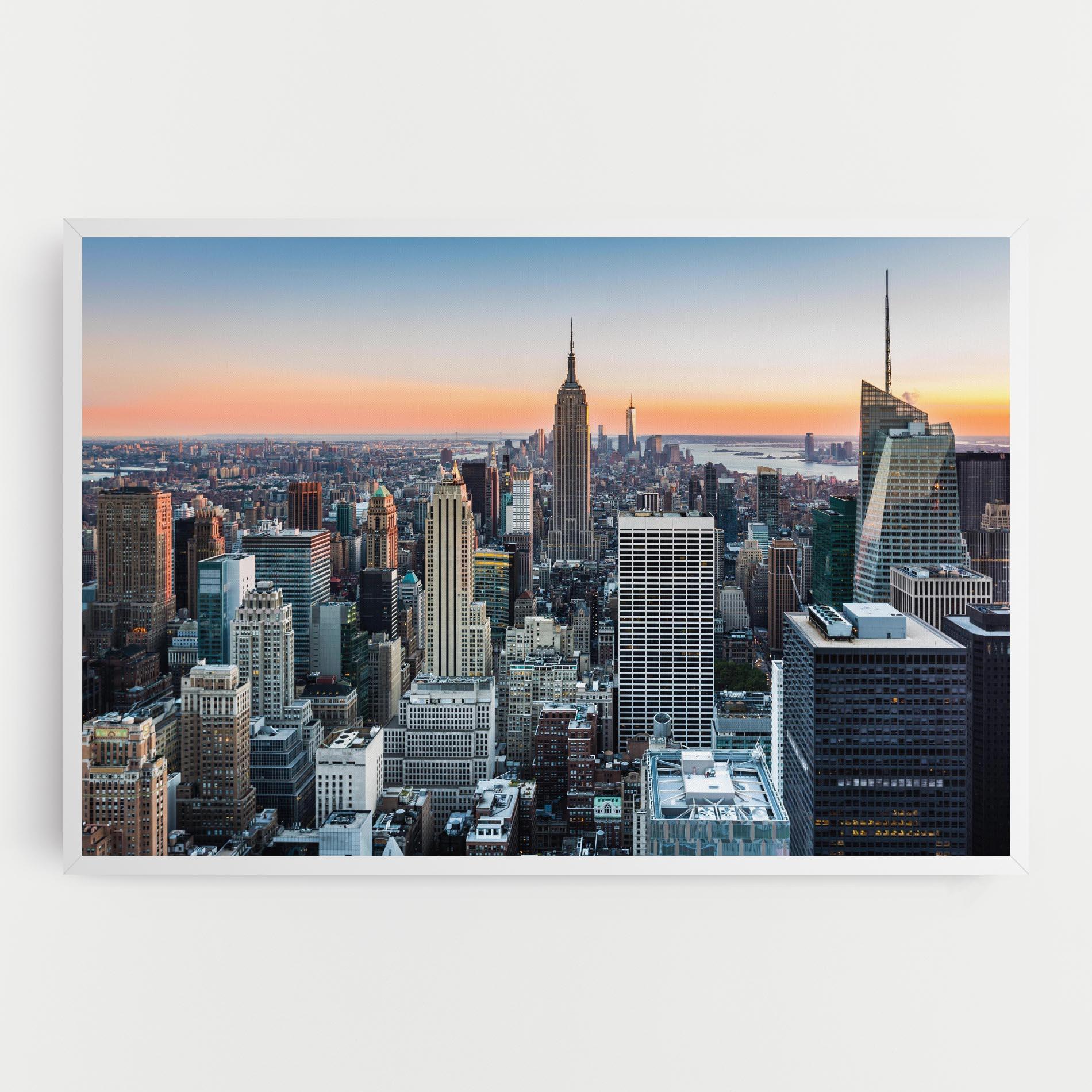 Tablou Canvas New York Skyline mockup 0