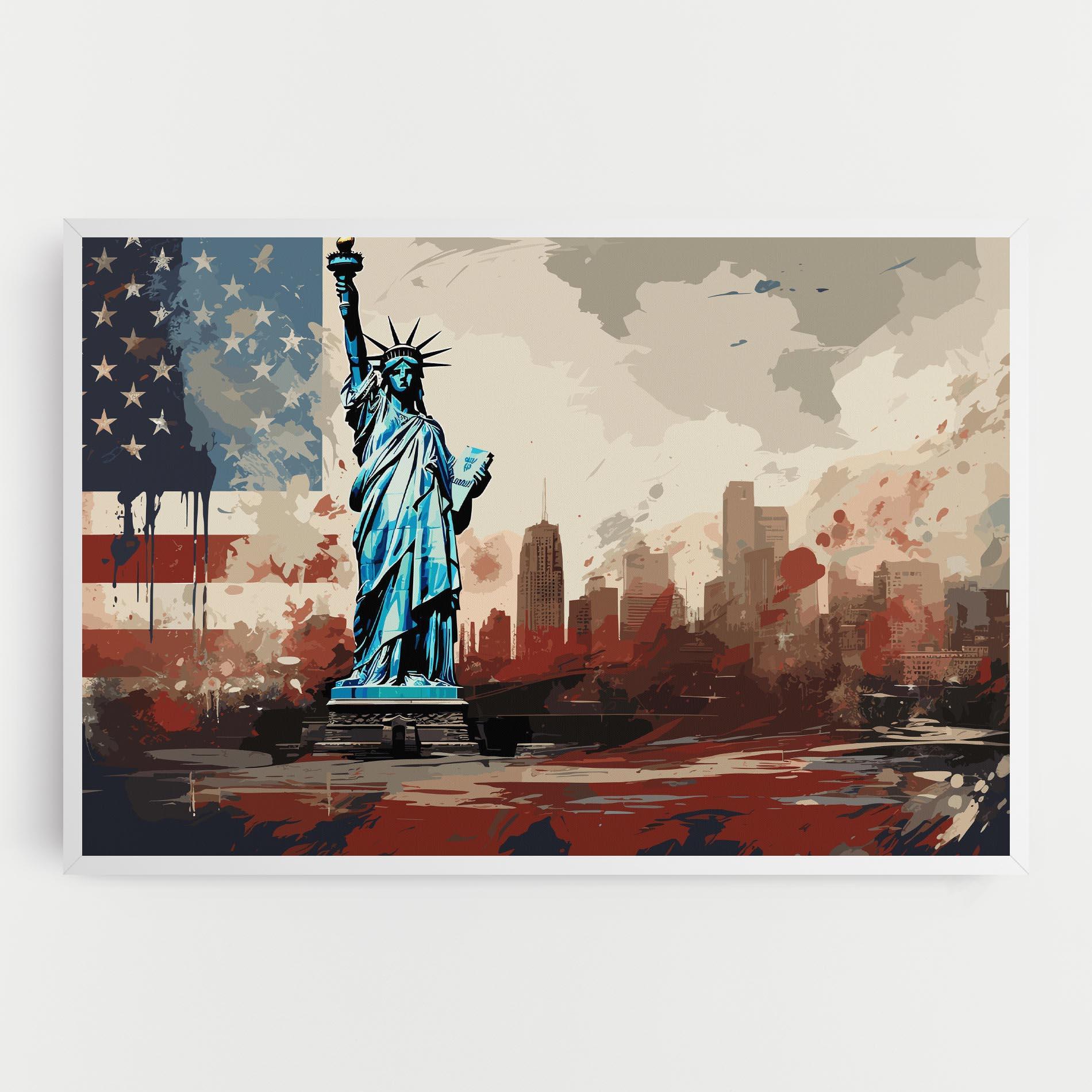 Tablou Canvas Patriotism Cultural Art mockup 0
