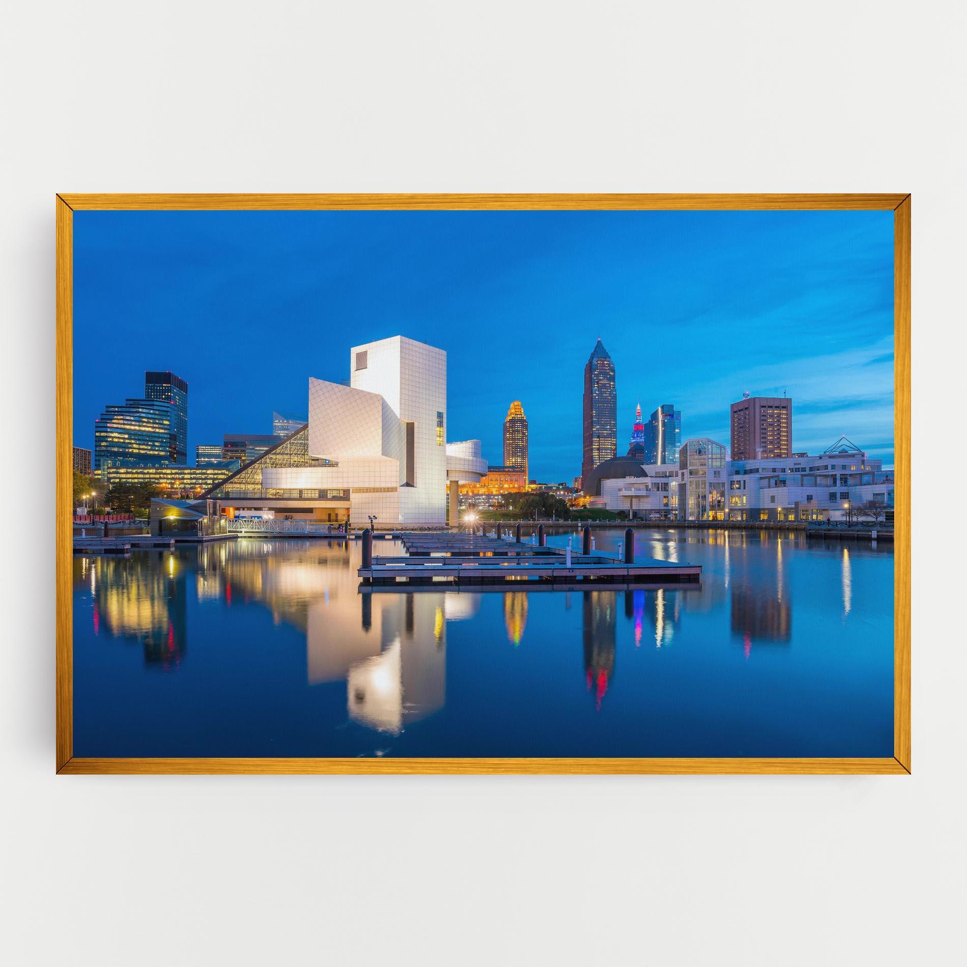 Tablou Canvas Lakefront Ohio Usa mockup 0