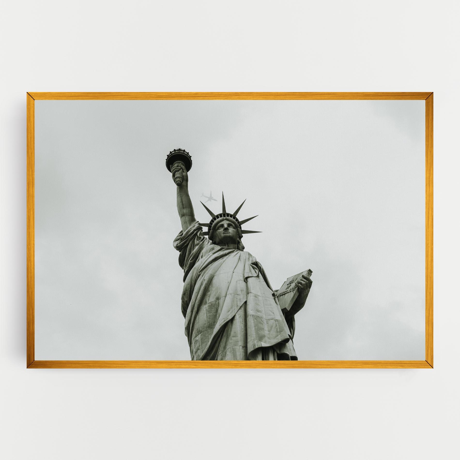 Tablou Canvas Liberty Statue Day mockup 0