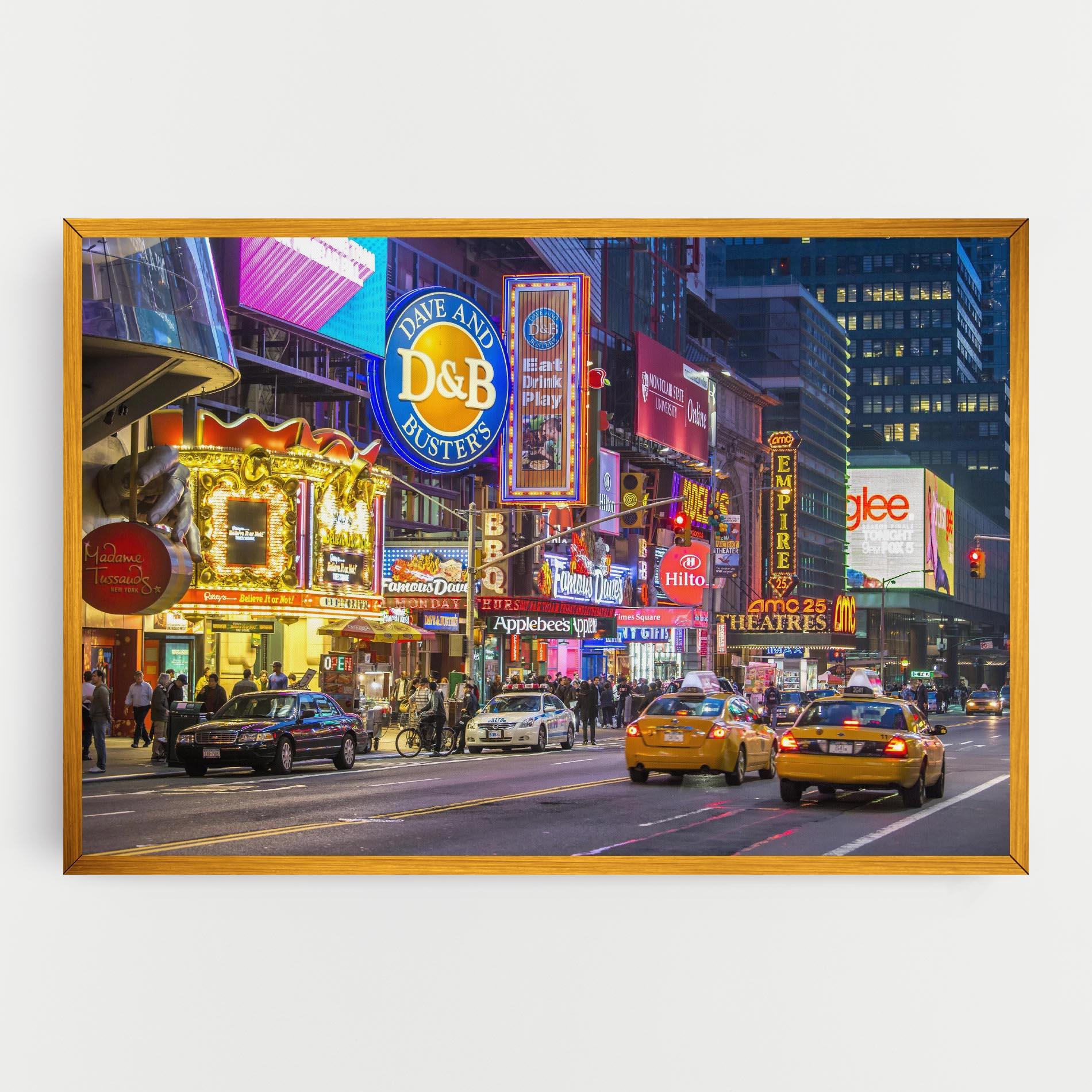 Tablou Canvas New York Lights mockup 0