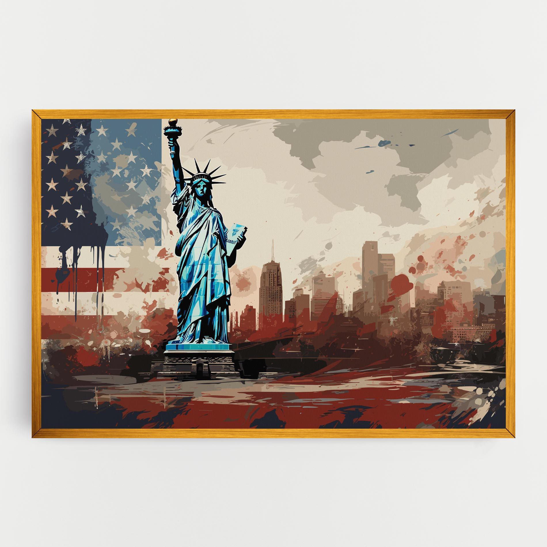Tablou Canvas Patriotism Cultural Art mockup 0