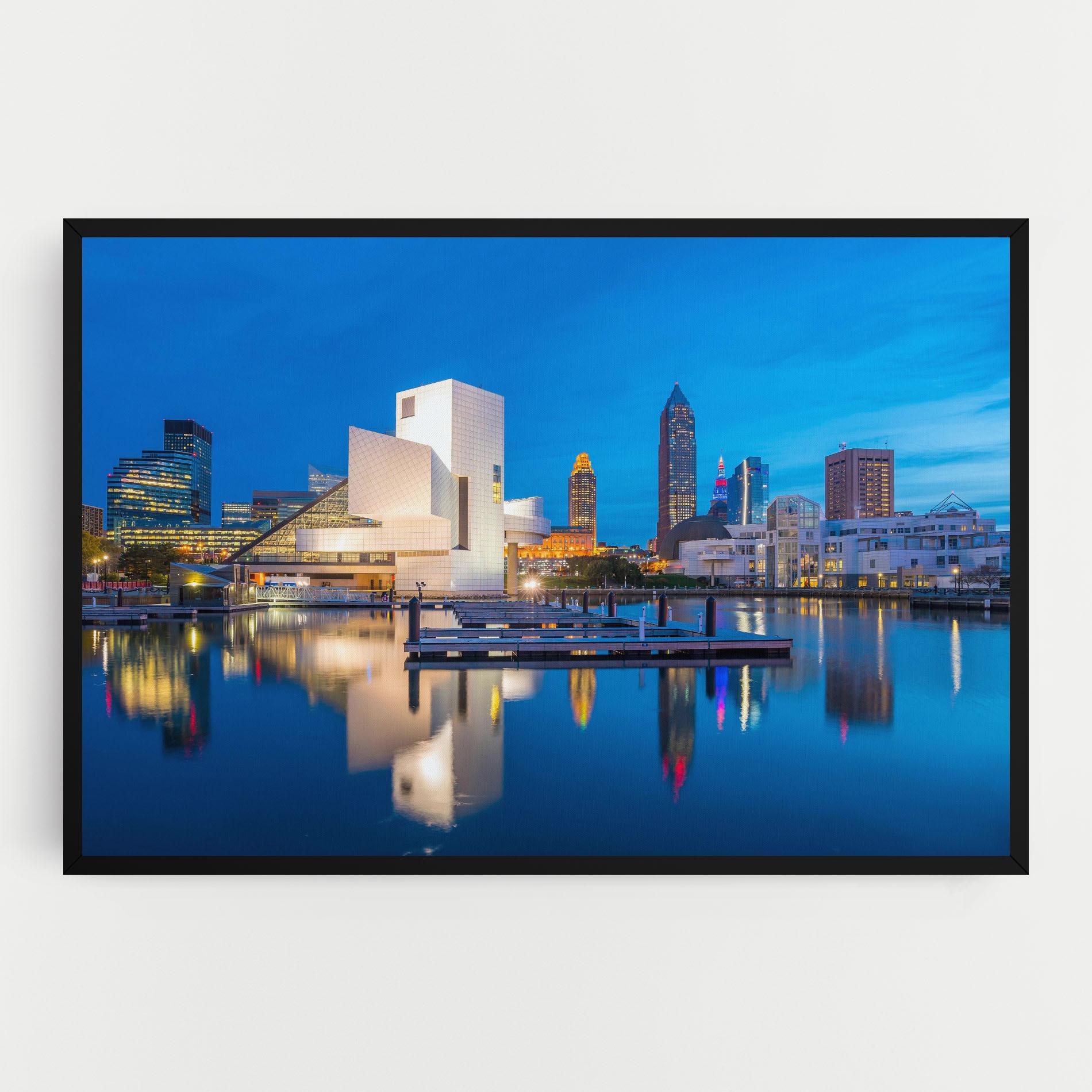 Tablou Canvas Lakefront Ohio Usa mockup 0