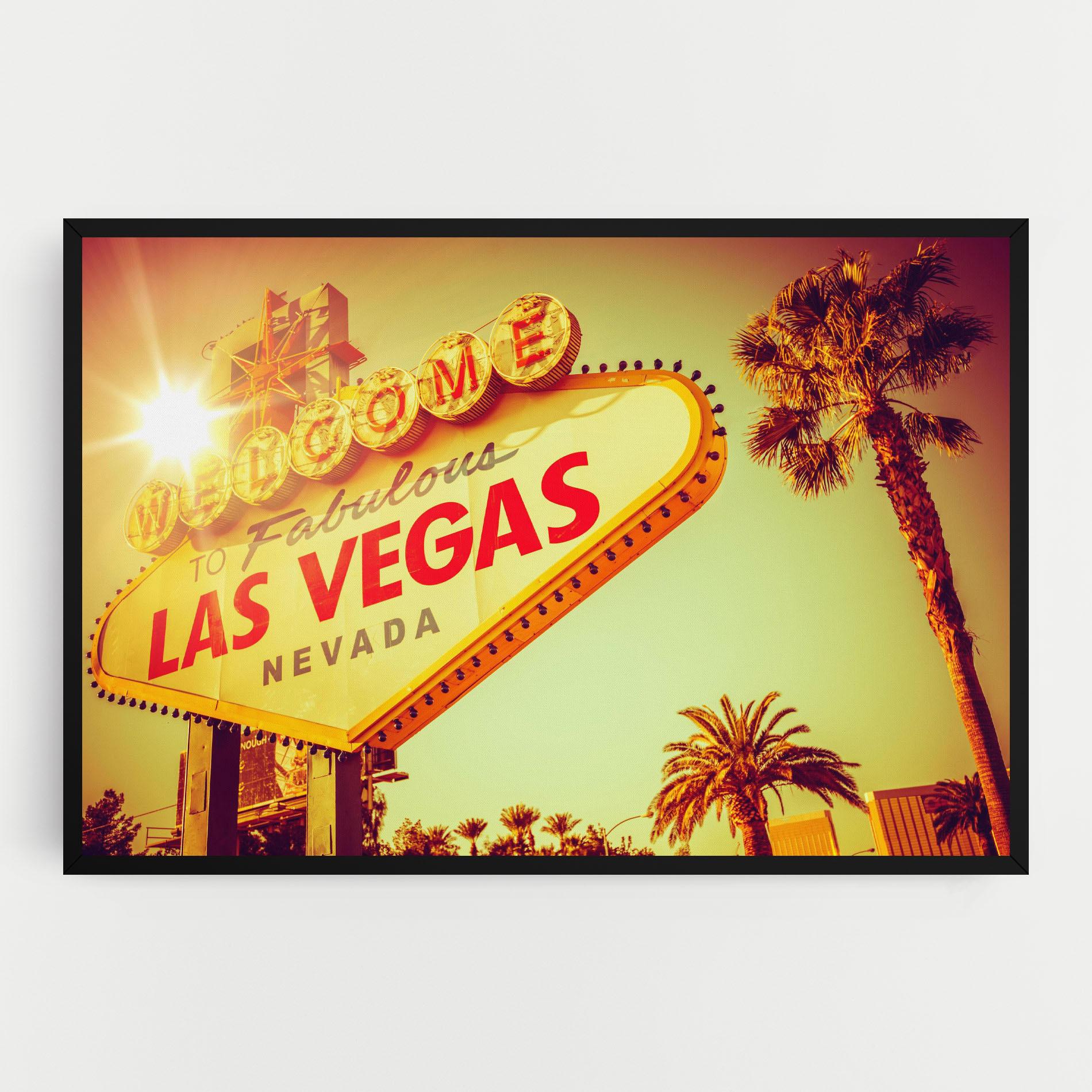 Tablou Canvas Las Vegas Nevada mockup 0